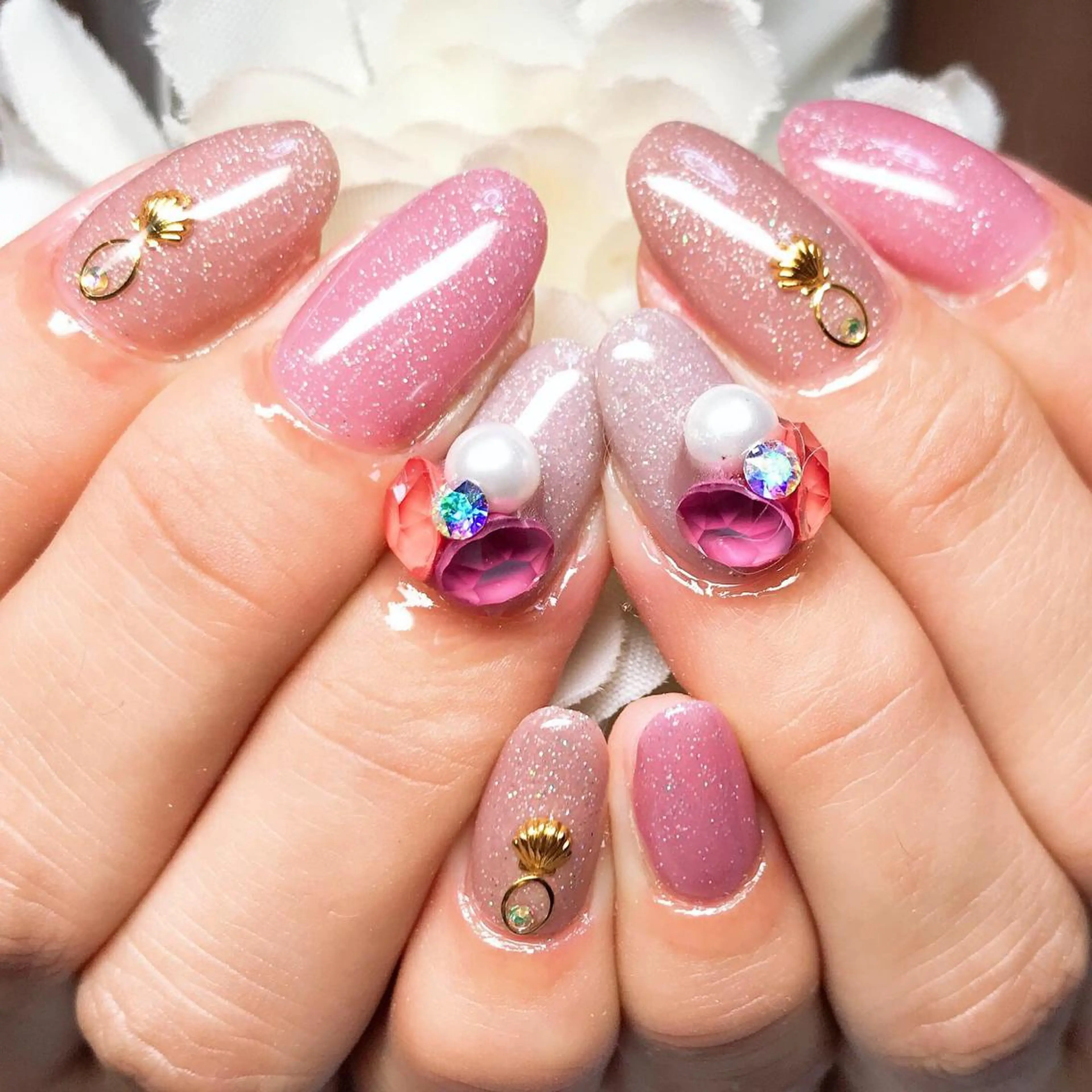 ネイル ハンドネイル Ｎail Ｓalon ertiのネイルデザイン