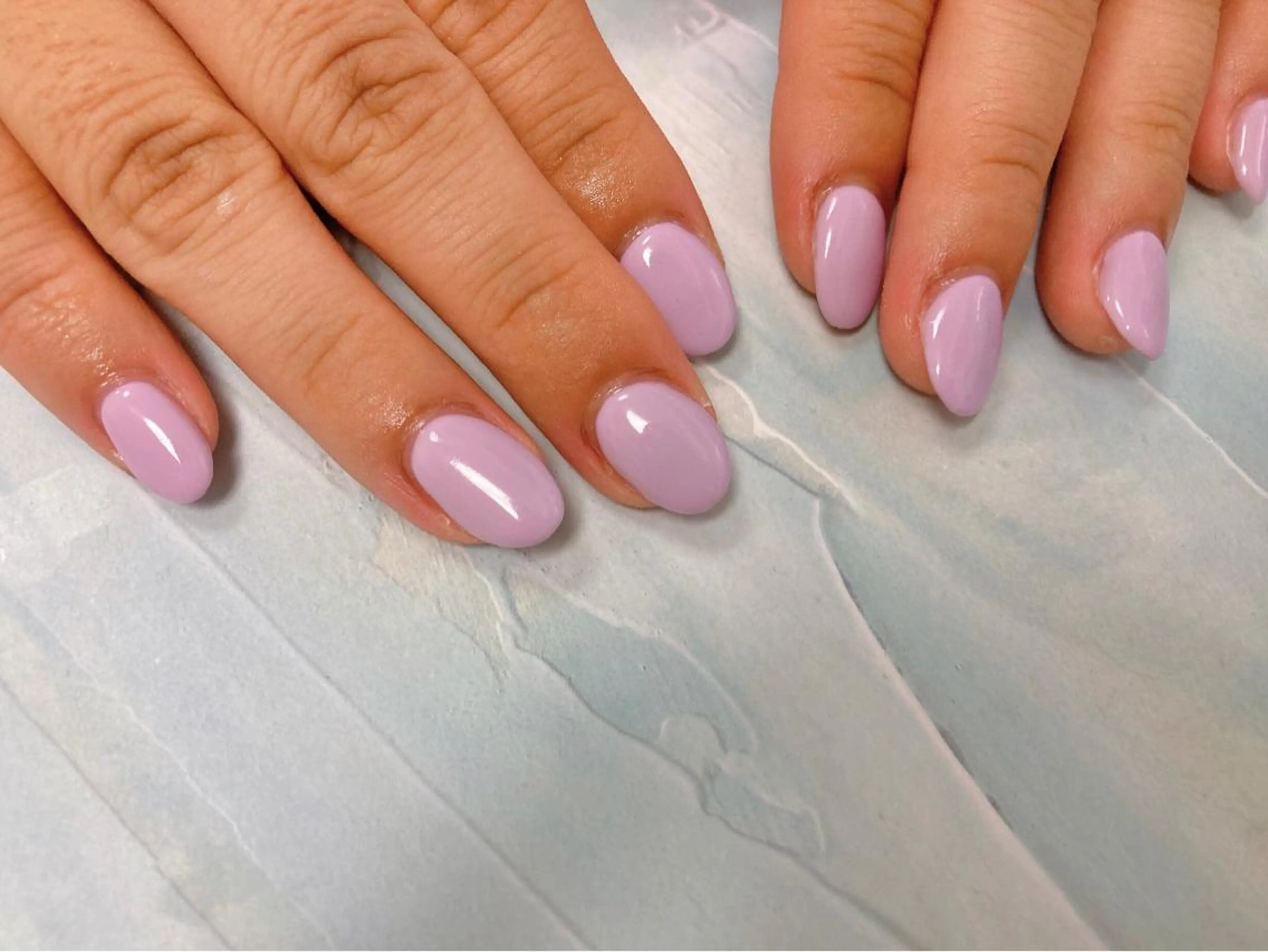 ネイル ワンカラーネイル ハンドネイル Mogu nail 二子玉川のネイルデザイン