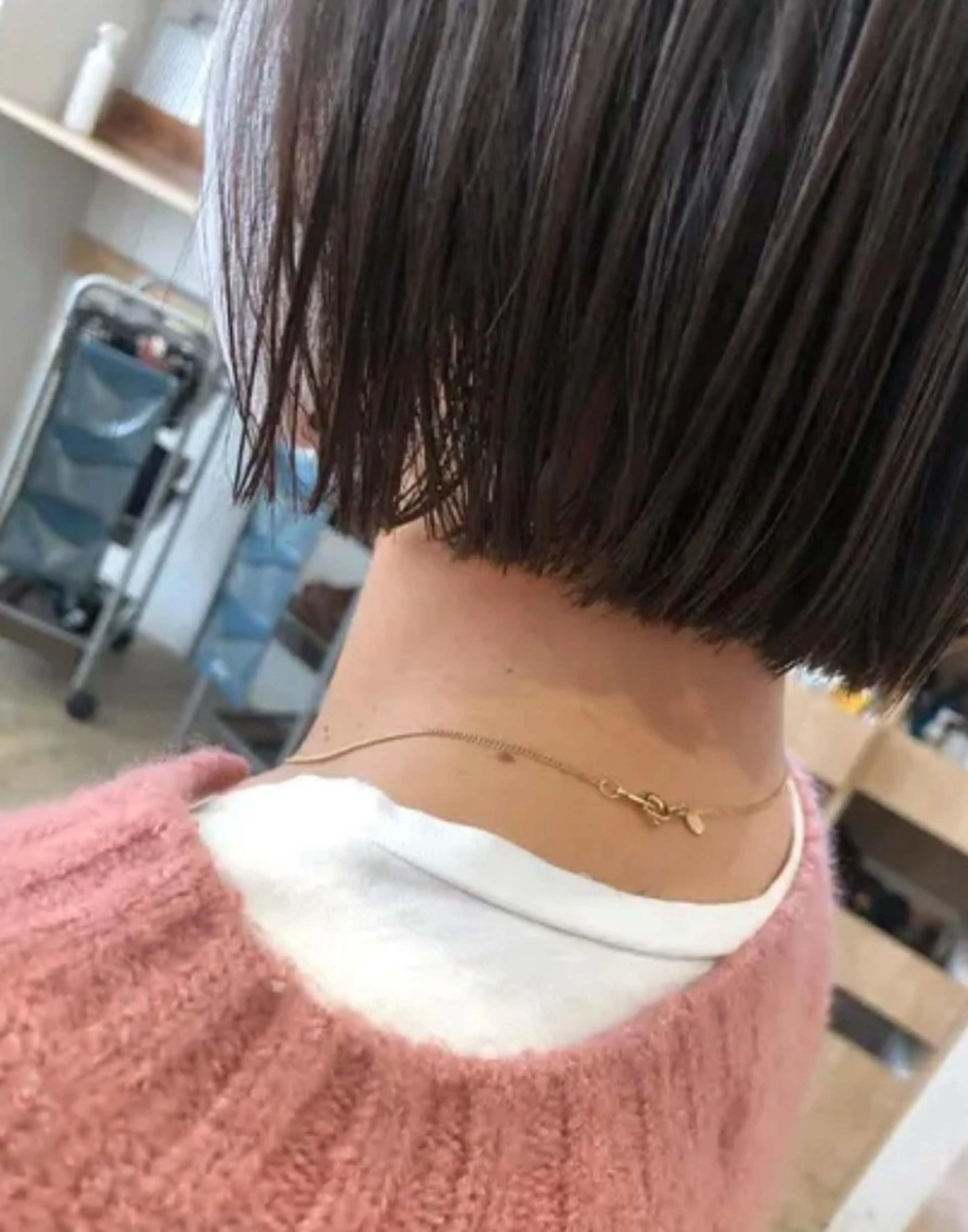 切りっぱなしボブ✂️の写真