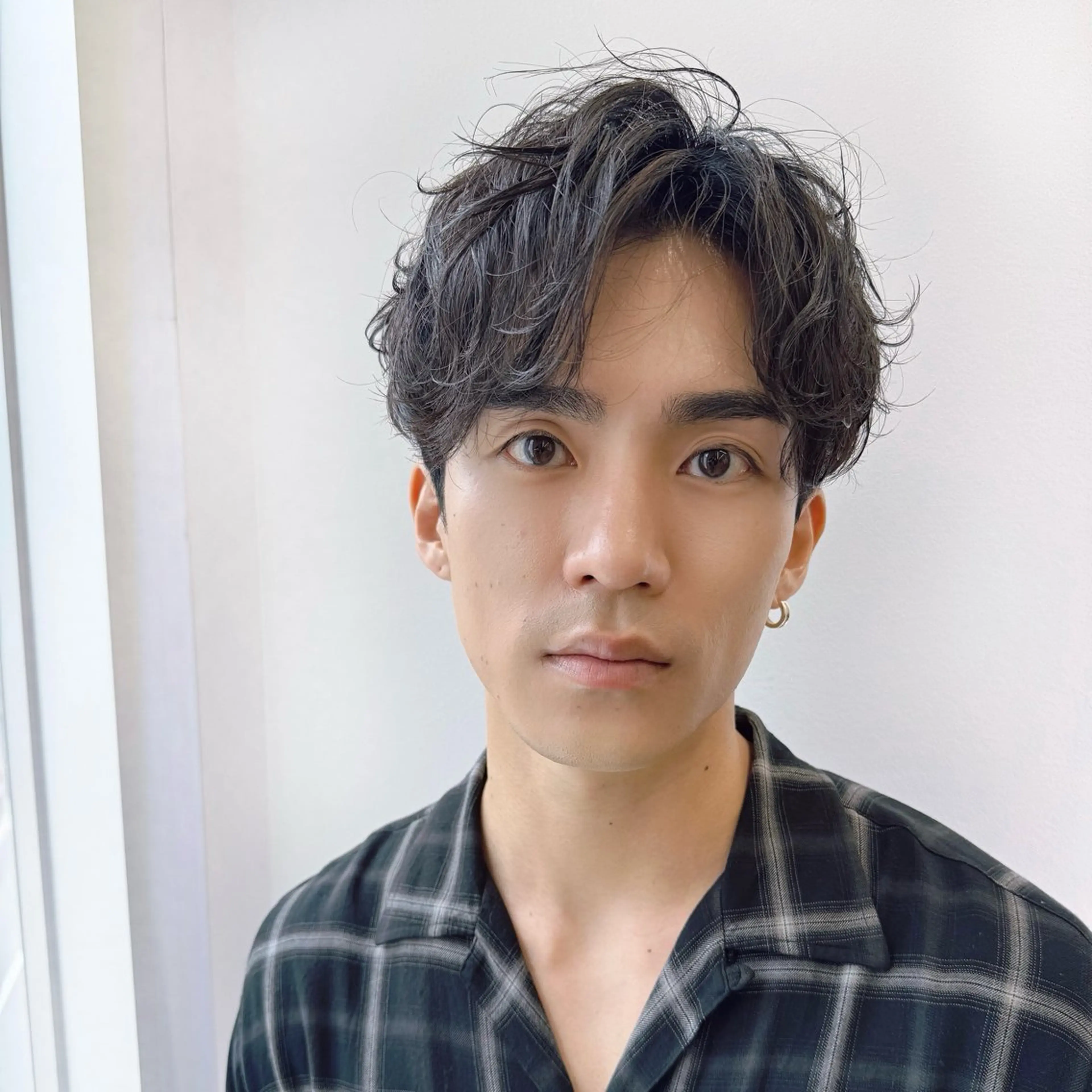 メンズ カット パーマ Bonheur所属・フェザーパーマ/ 曲がる矯正/酒井壮大のヘアスタイル