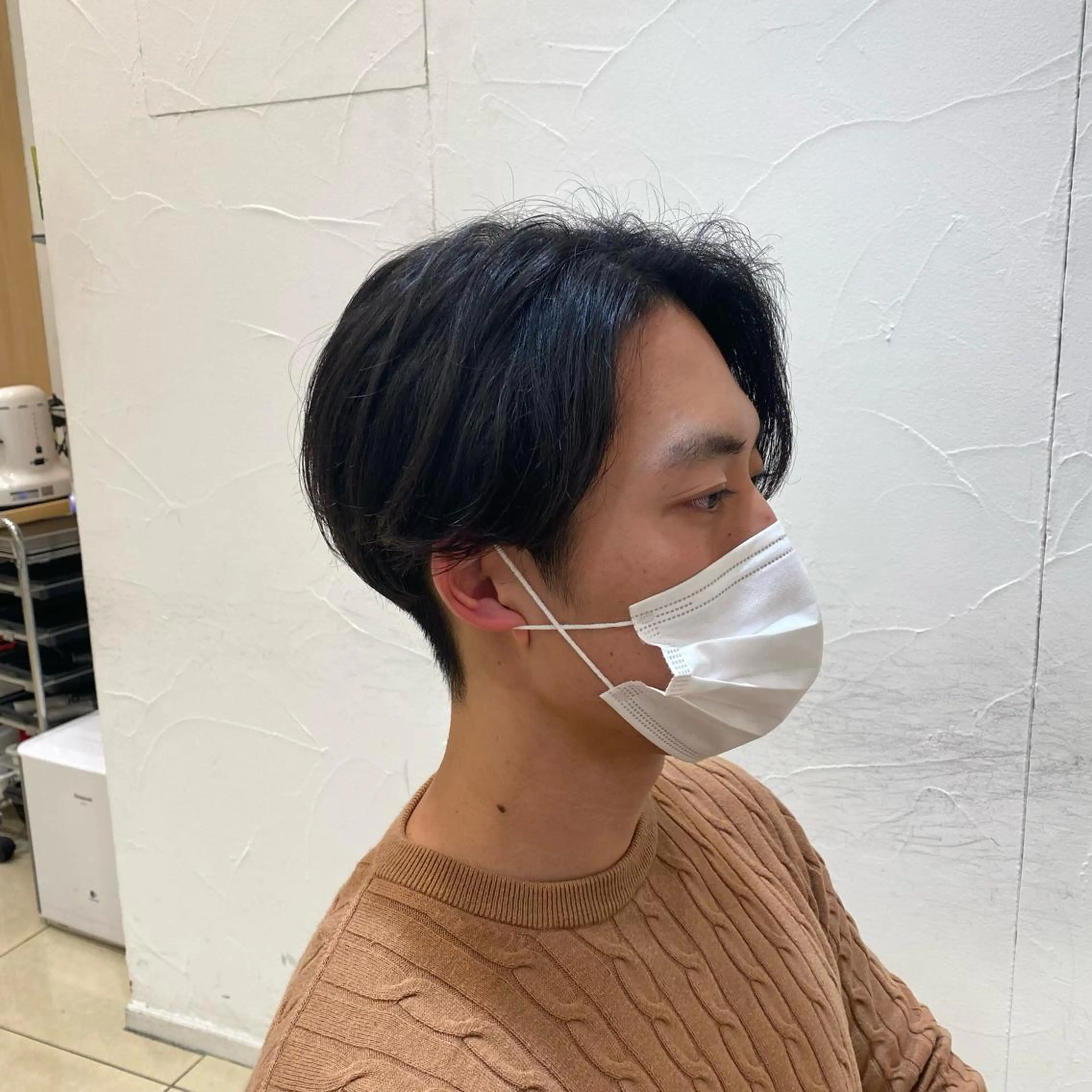 ショート パーマ メンズ カット パーマ メンズ特化型美容師 栗山勇人のヘアスタイル