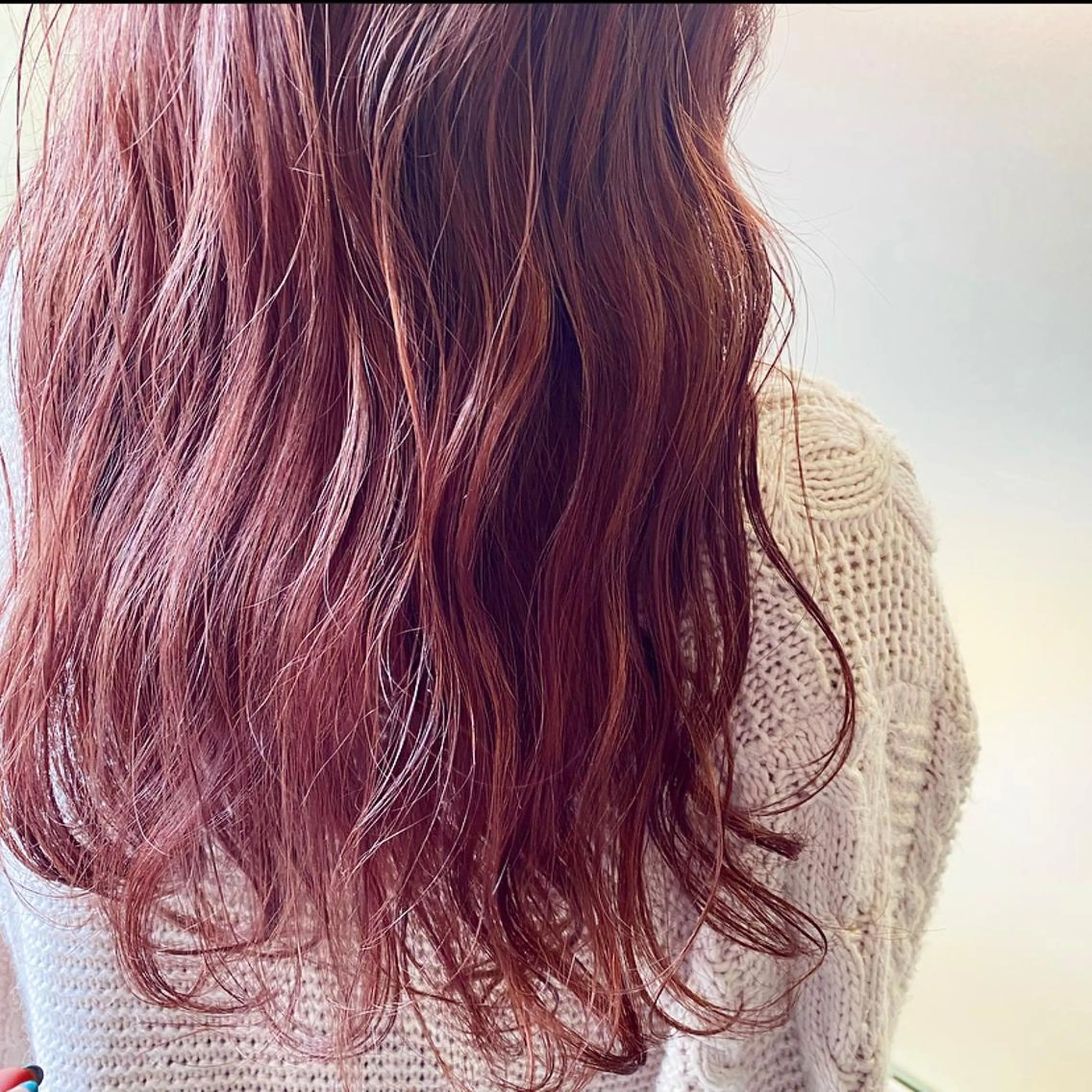 ロング カラー 滝本 里実のヘアスタイル