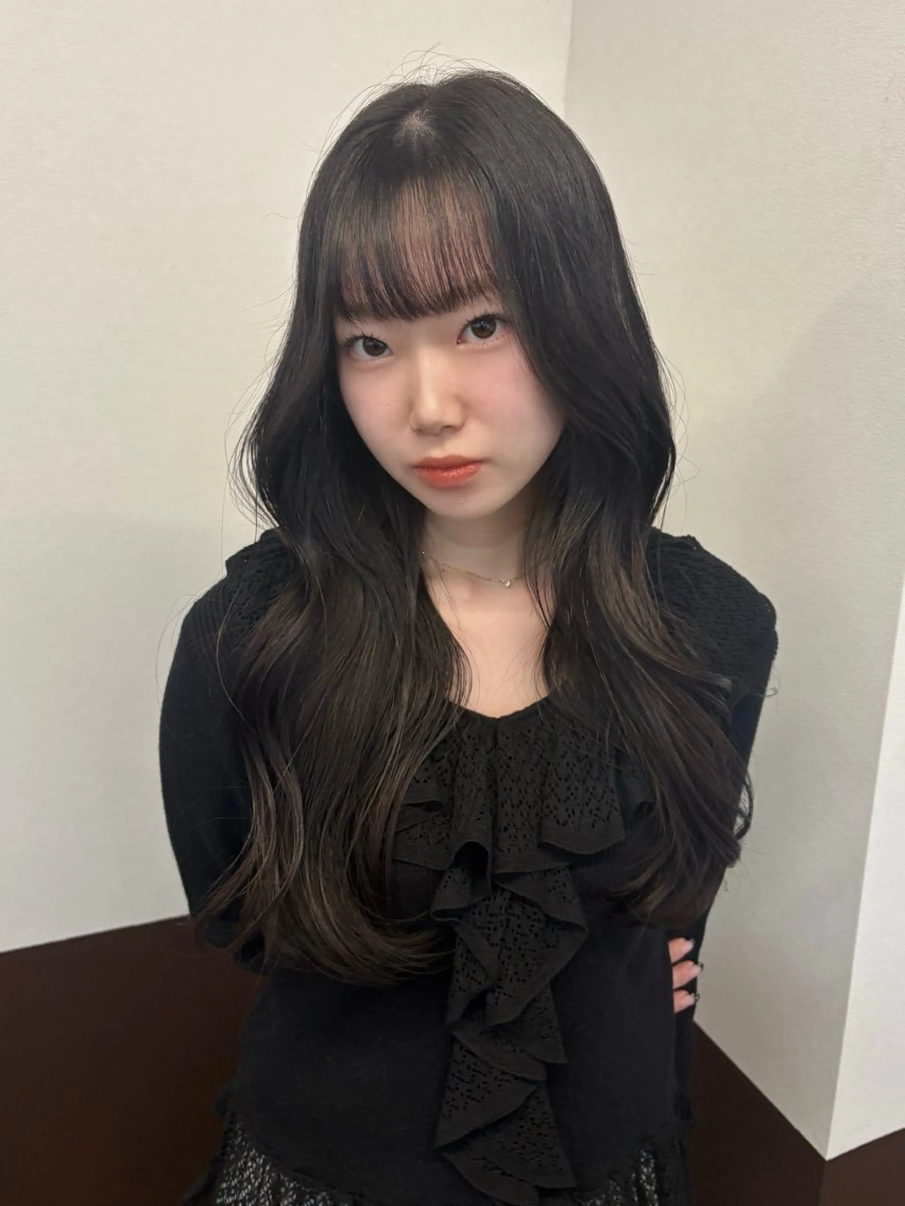 ロング カラー 韓国×髪質改善カラー 💎hinaのヘアスタイル