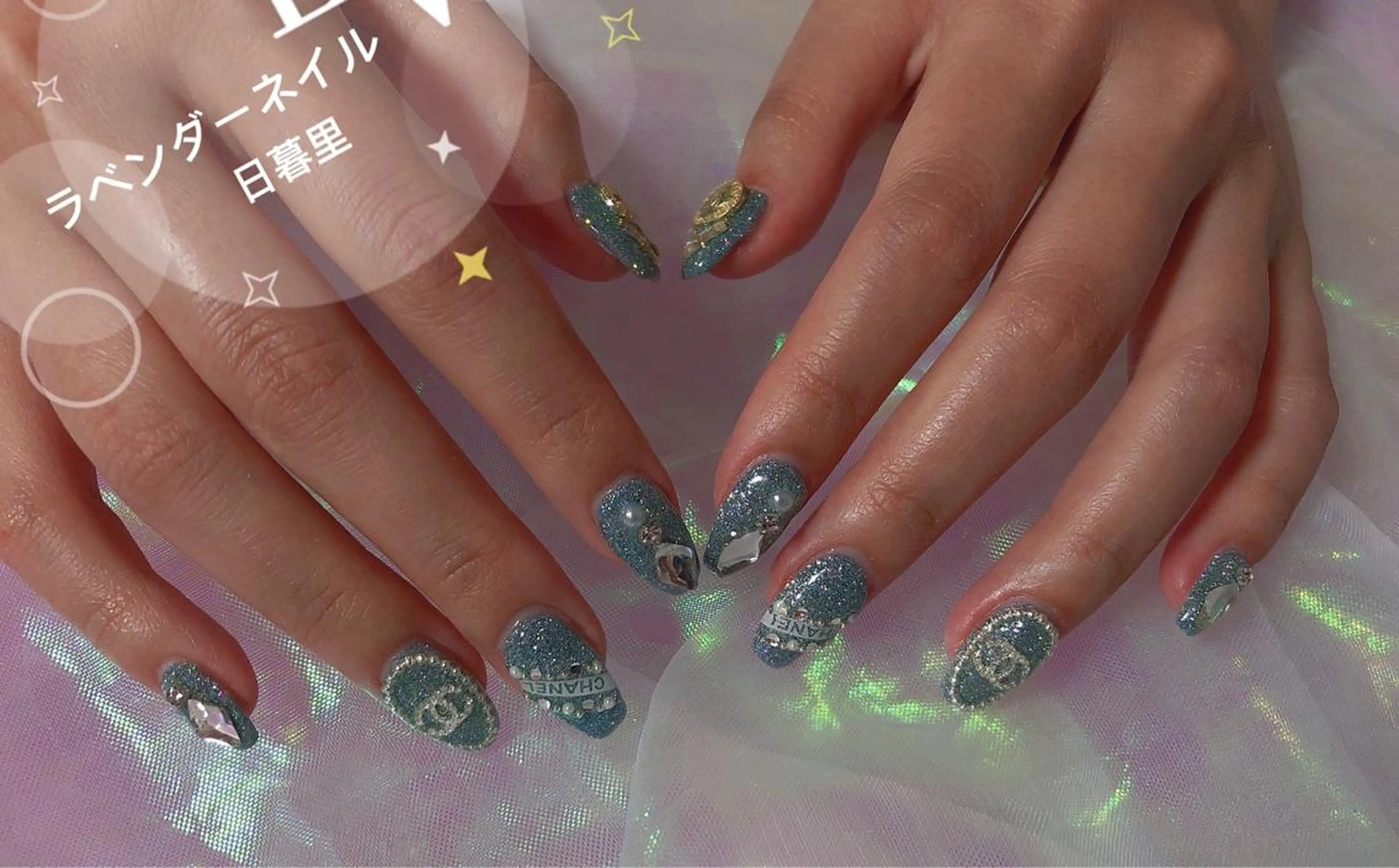 ネイル ラベンダー💖日暮里 ルル💖ネイルのネイルデザイン