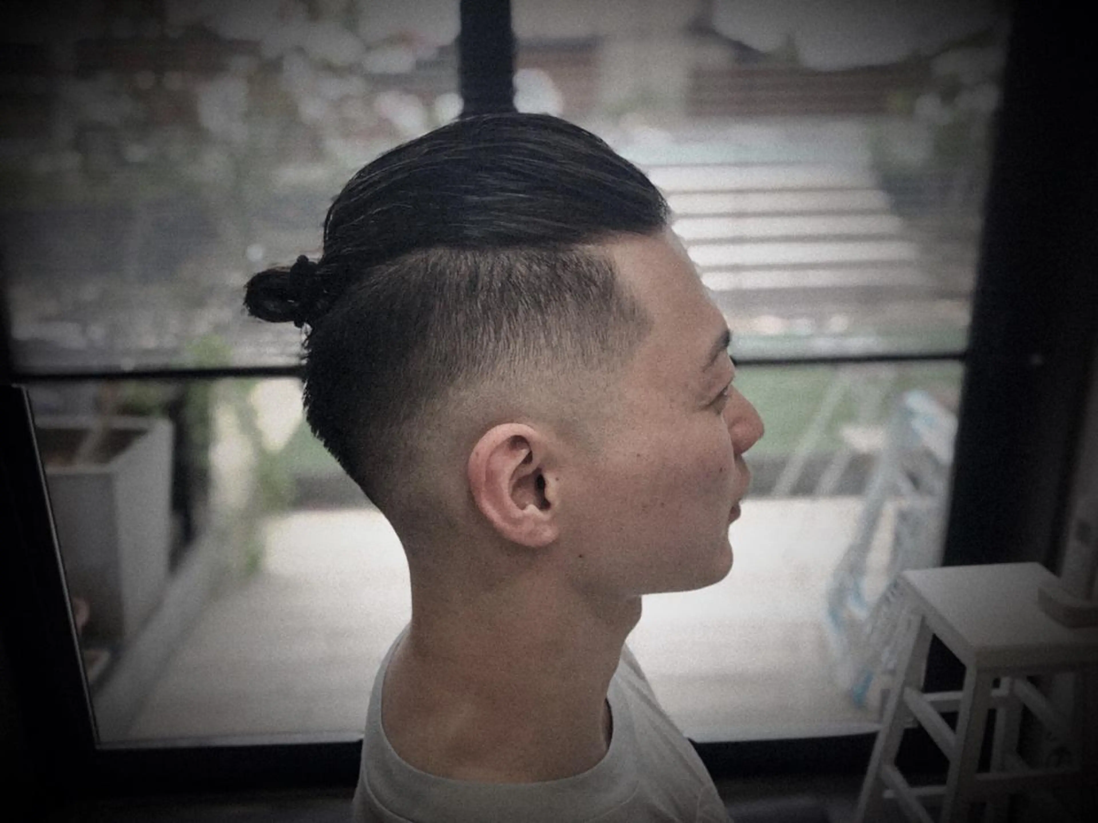 メンズ フェードカット マンバンヘア カット GO TODAY シェアサロン  名古屋店所属・守屋 智紀のヘアスタイル