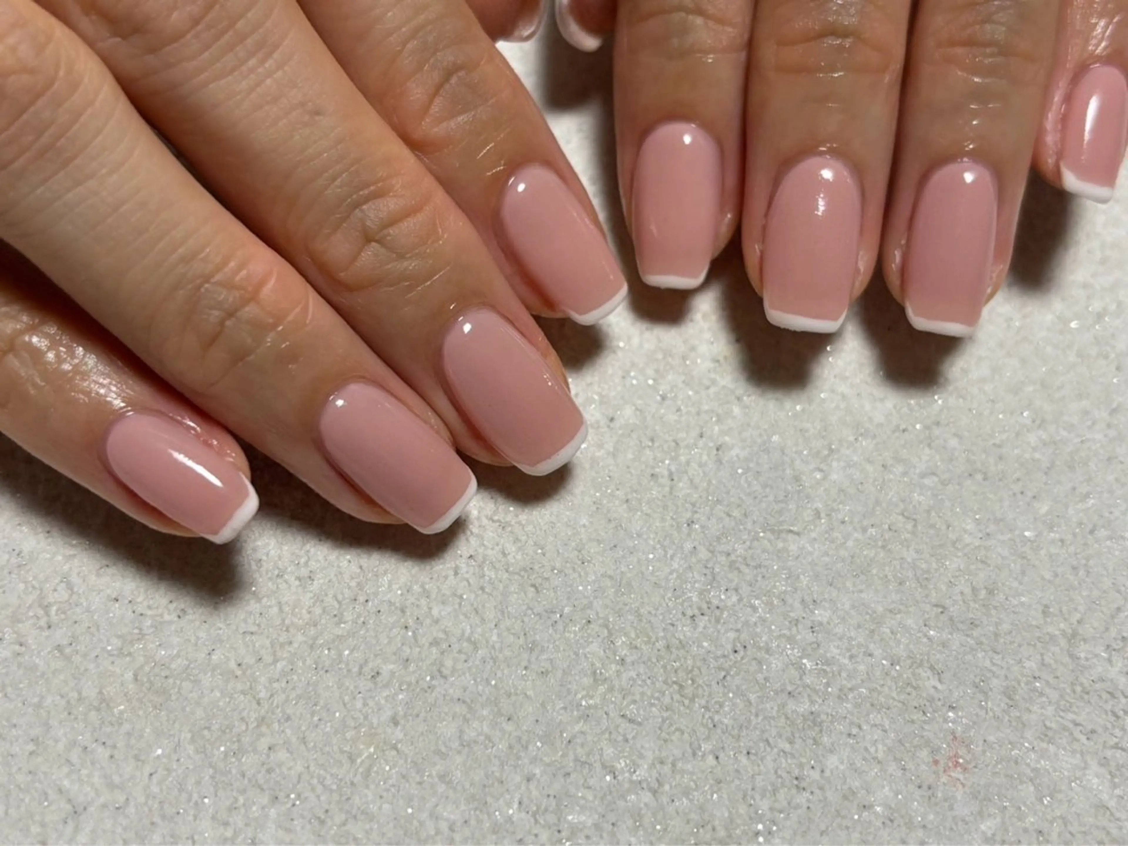 ネイル フレンチネイル ジェルネイル 韓国ネイル メンズネイル パラジェル kiki nail たまプラーザのネイルデザイン