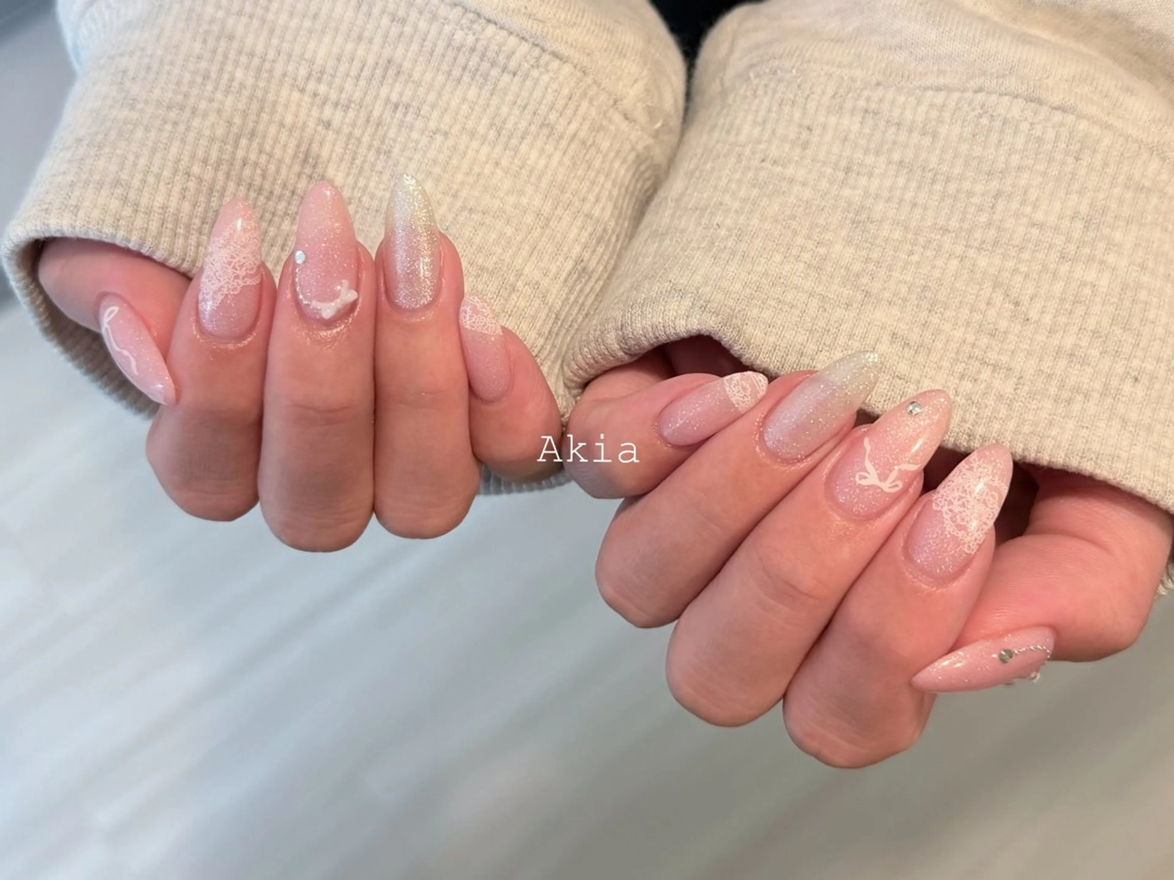 ネイル w wのネイルデザイン