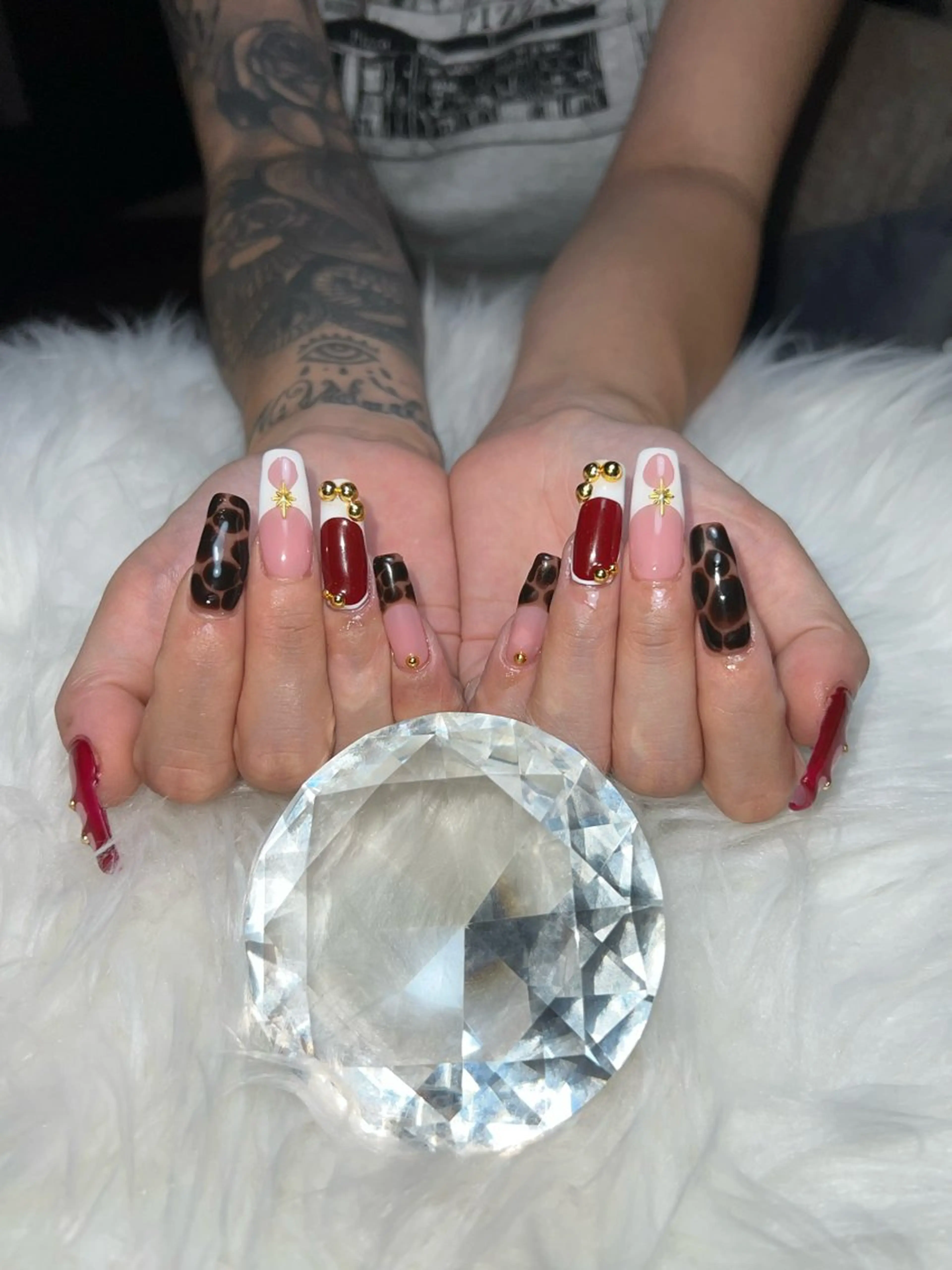 ネイル ハンドネイル 井尻 紗菜のネイルデザイン