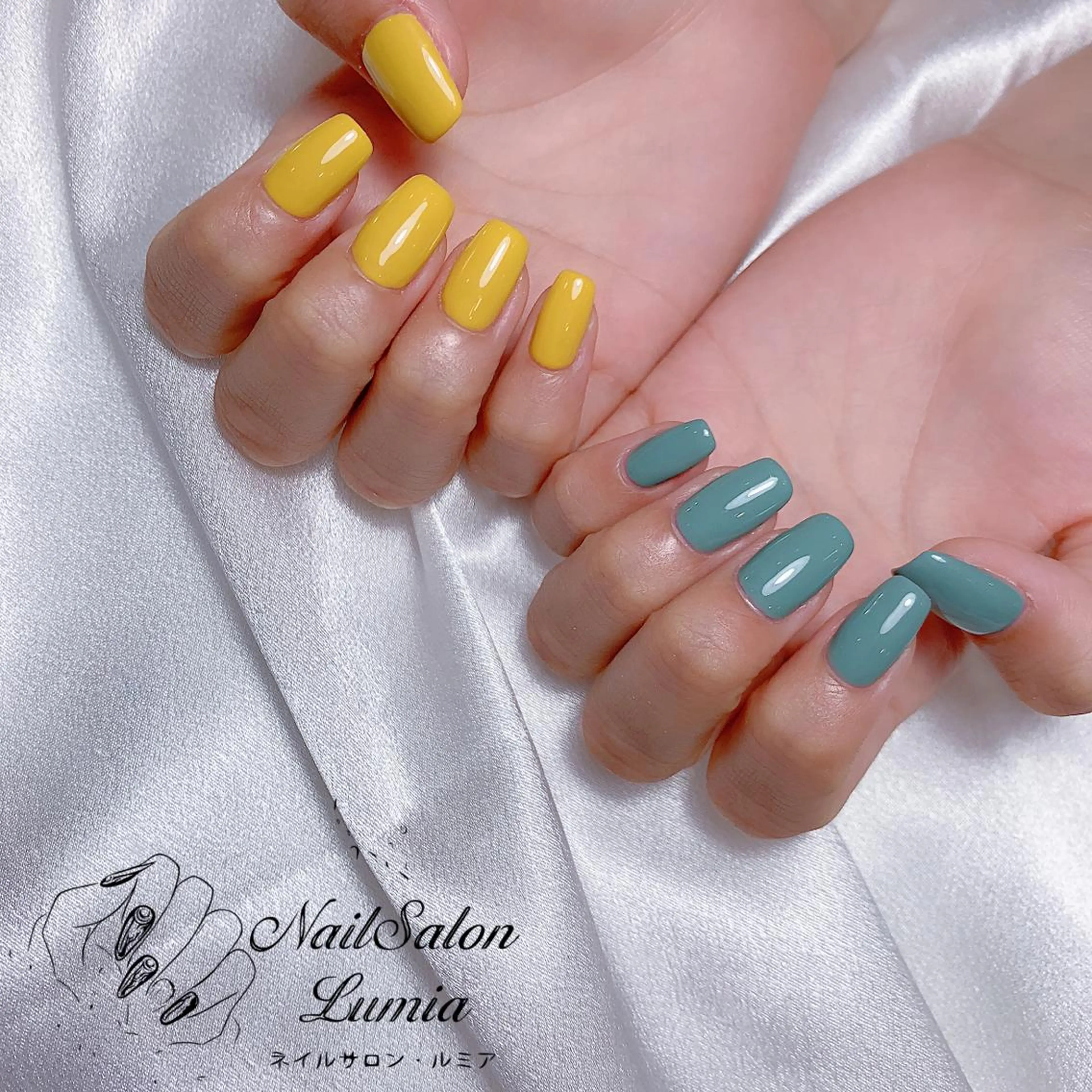 ネイル ハンドネイル ネイルサロン ルミア Lumia 店長のネイルデザイン