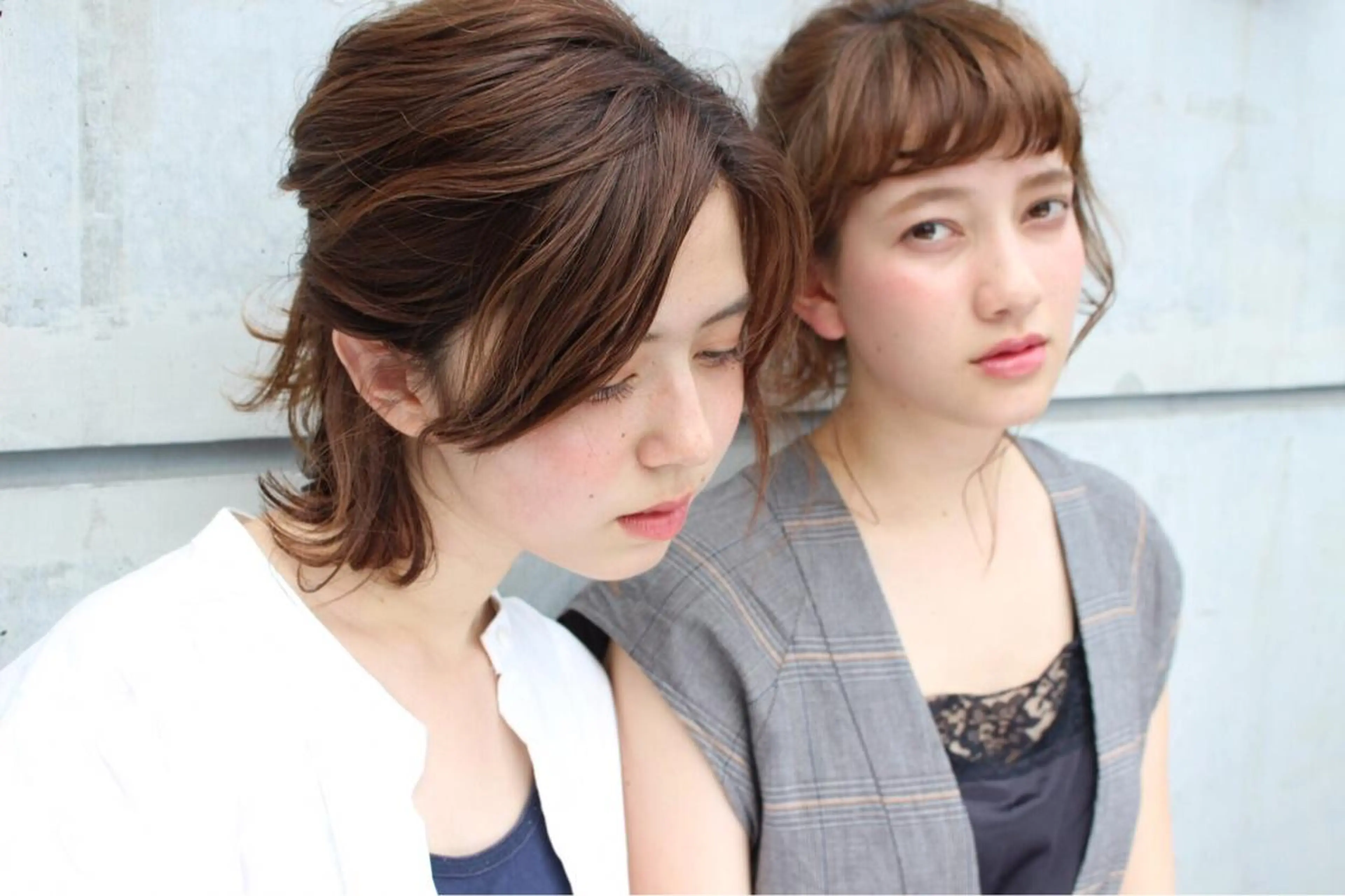 ミディアム カラー パーマ ヘアアレンジ O/ODER (official)のヘアスタイル