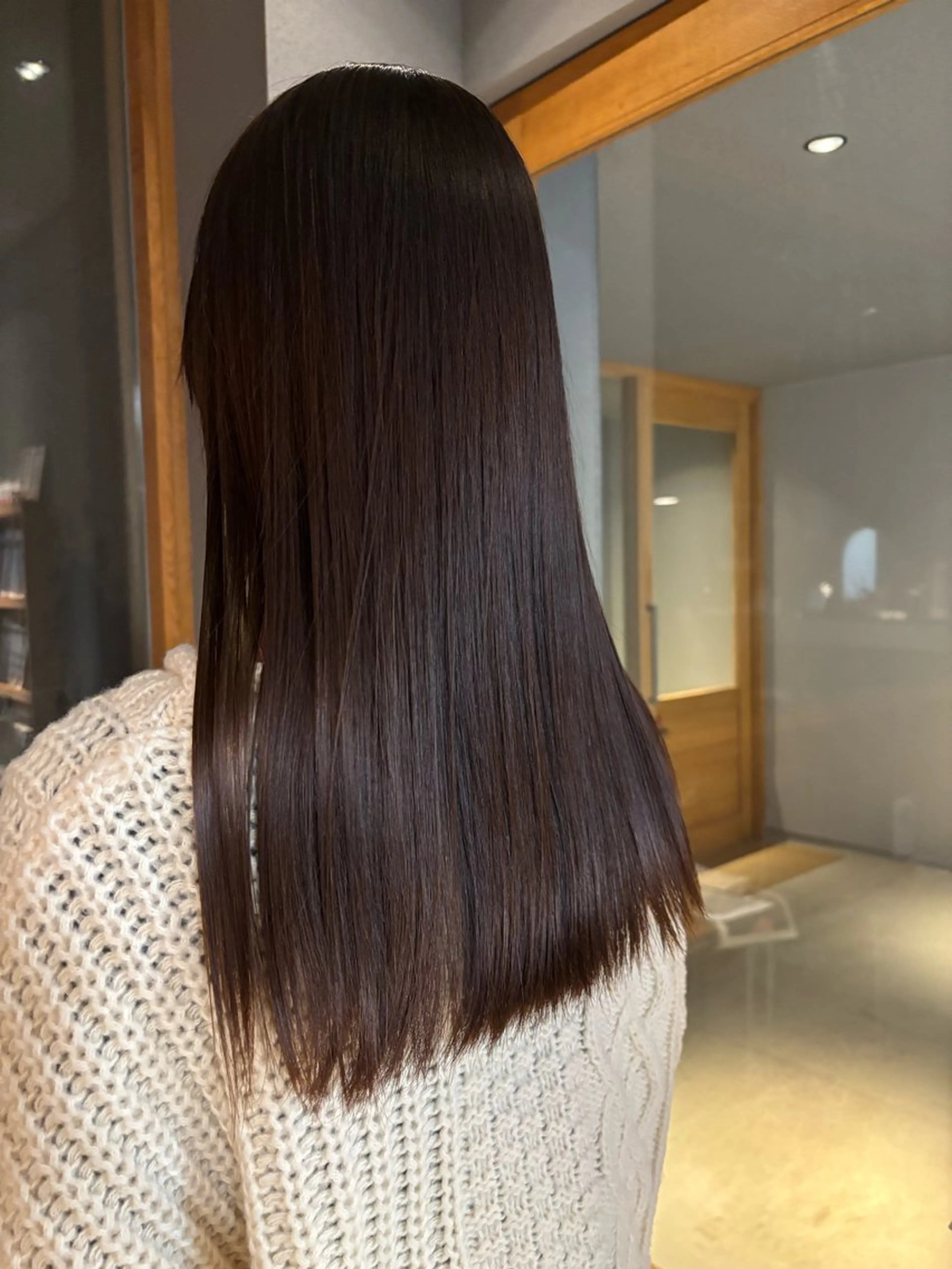 ロング パーマ 髪質改善 縮毛矯正 duft. Natsuneのヘアスタイル