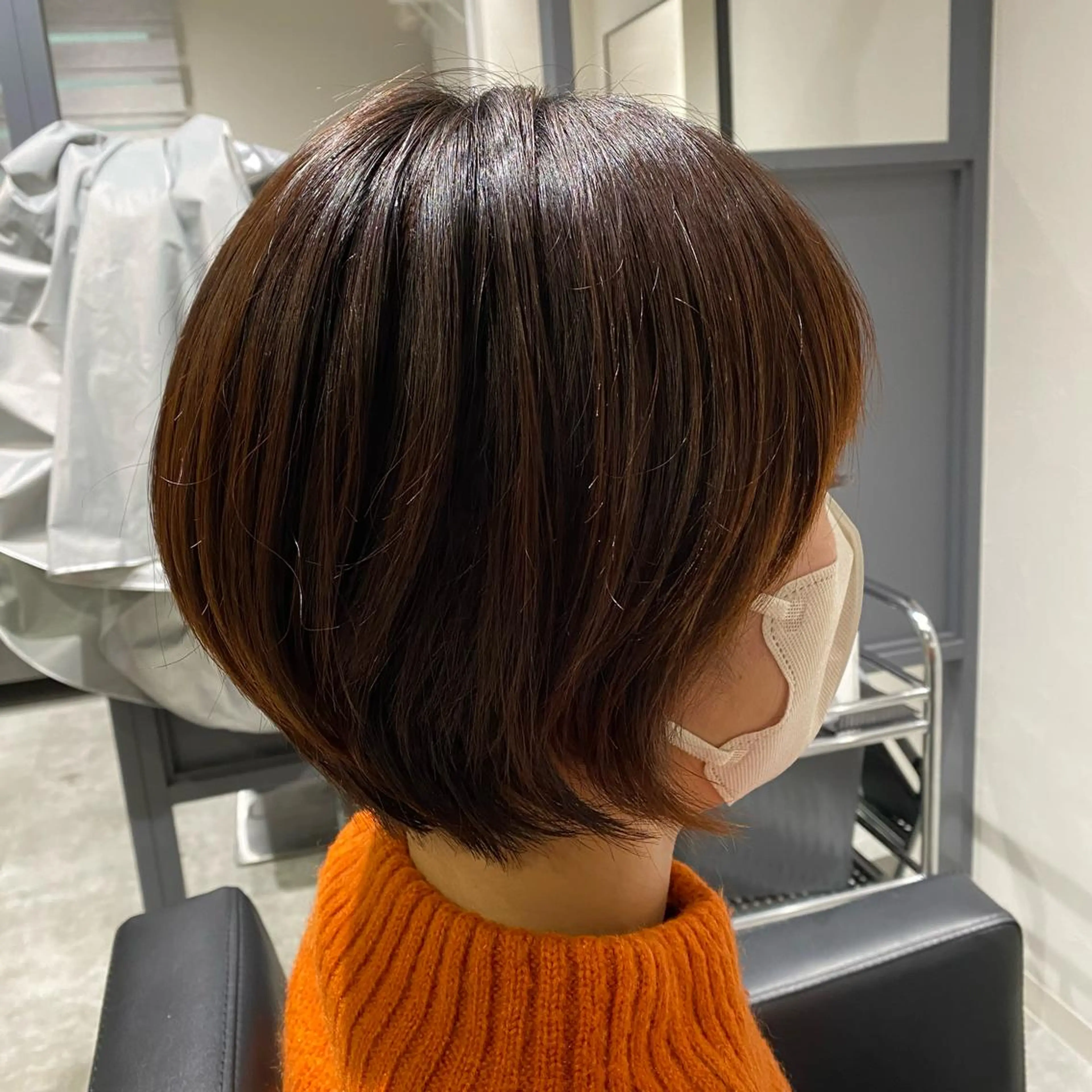 ショート esu心斎橋所属・esu☀️勇美☀️ 髪質改善ストレートのヘアスタイル