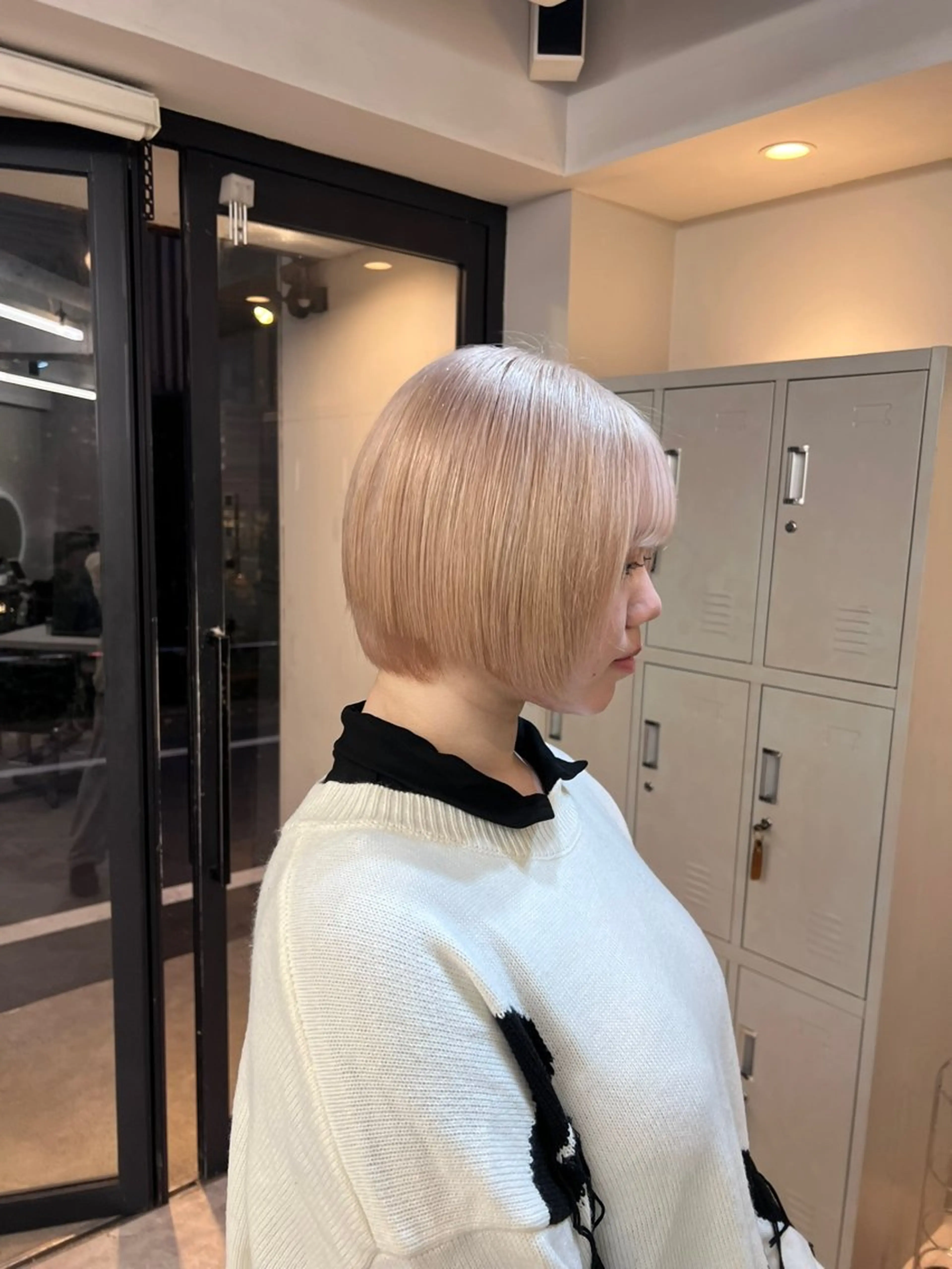 ショート カラー flamme 🫧yumiのヘアスタイル