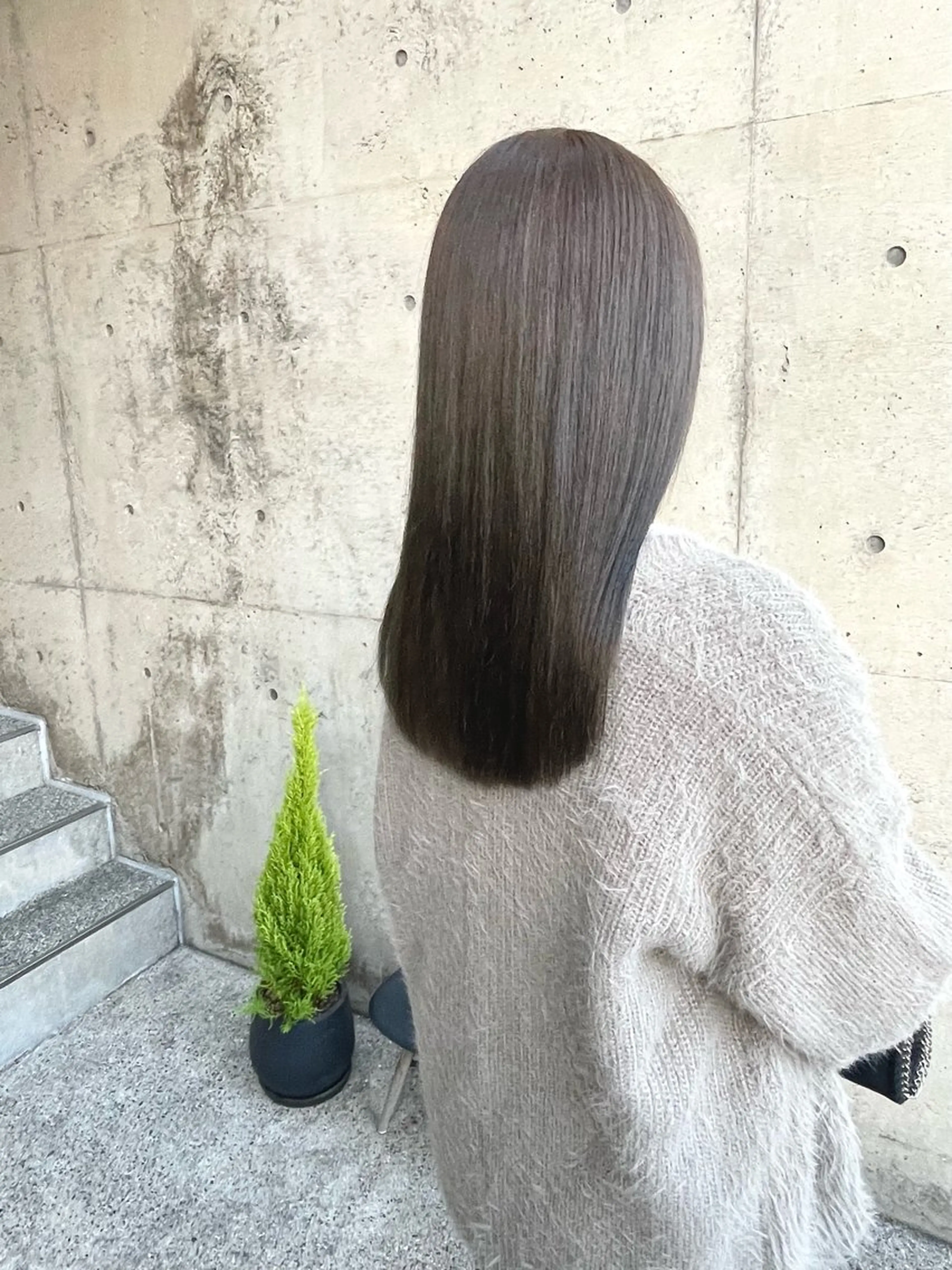 ロング カラー カット ヘアカラー トリートメント hair  design  ALBERO所属・日高 香織のヘアスタイル