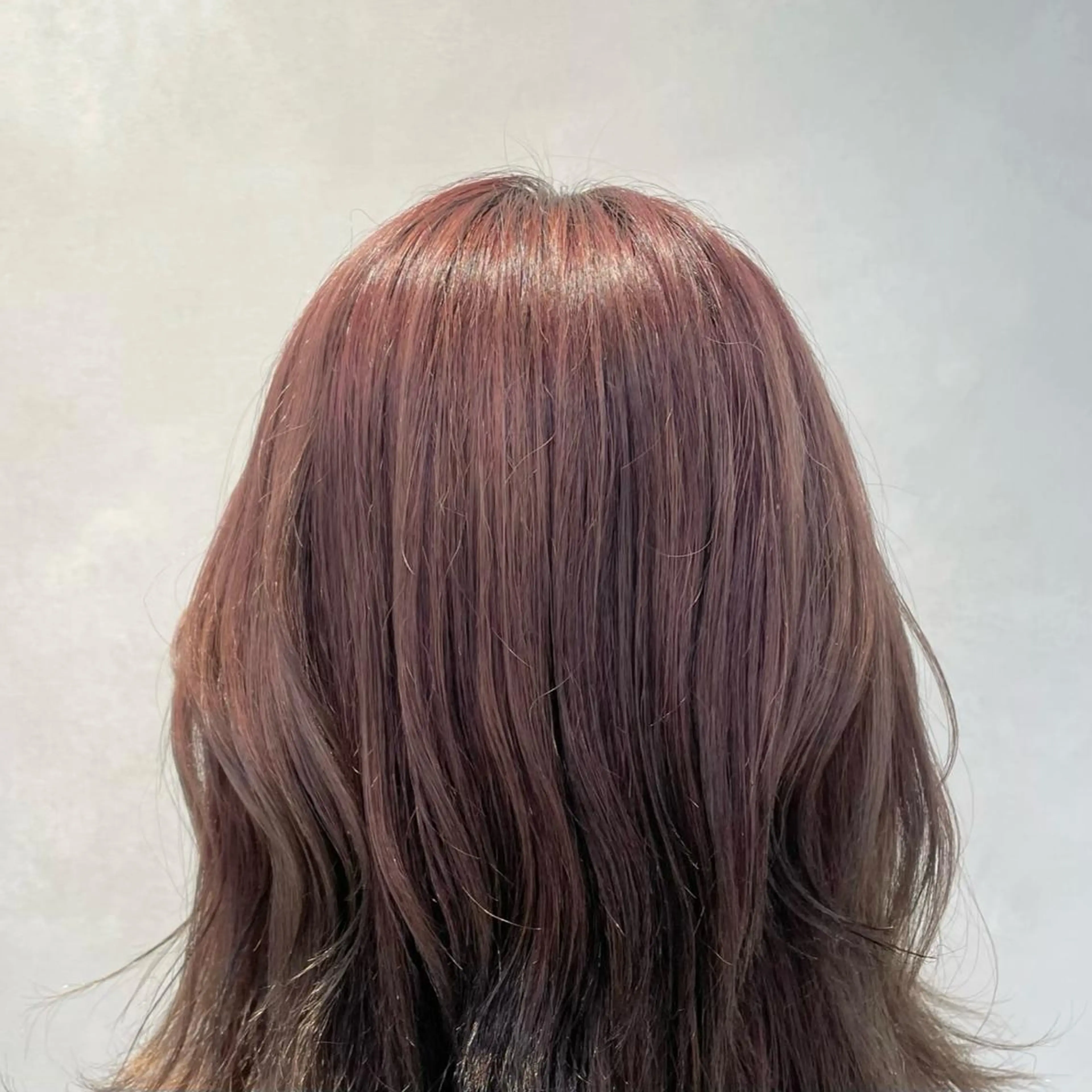 カラー ピンクカラー 白井 雪乃のヘアスタイル