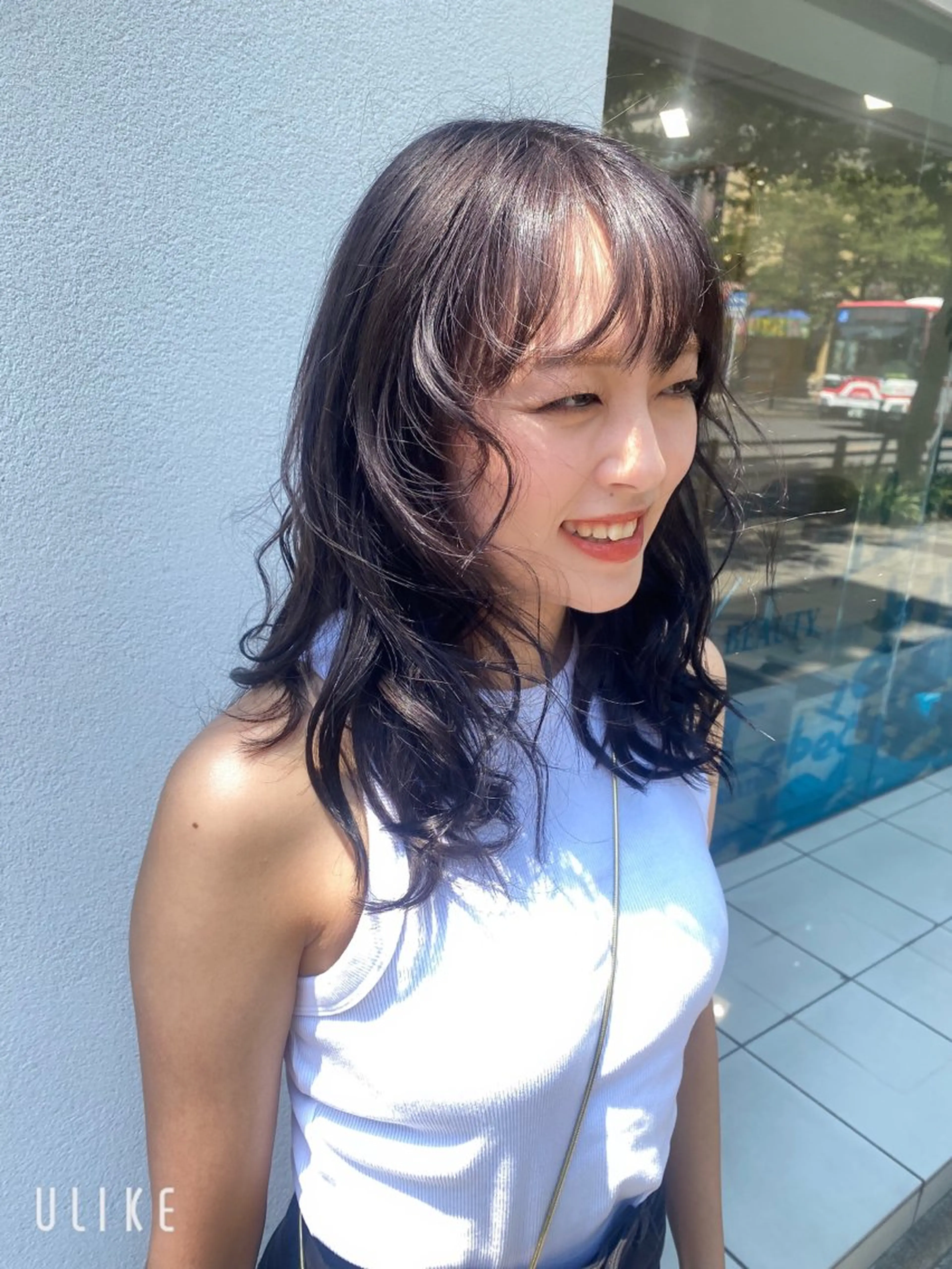 セミロング ロベック藤が丘所属・柳瀬 柊人のヘアスタイル