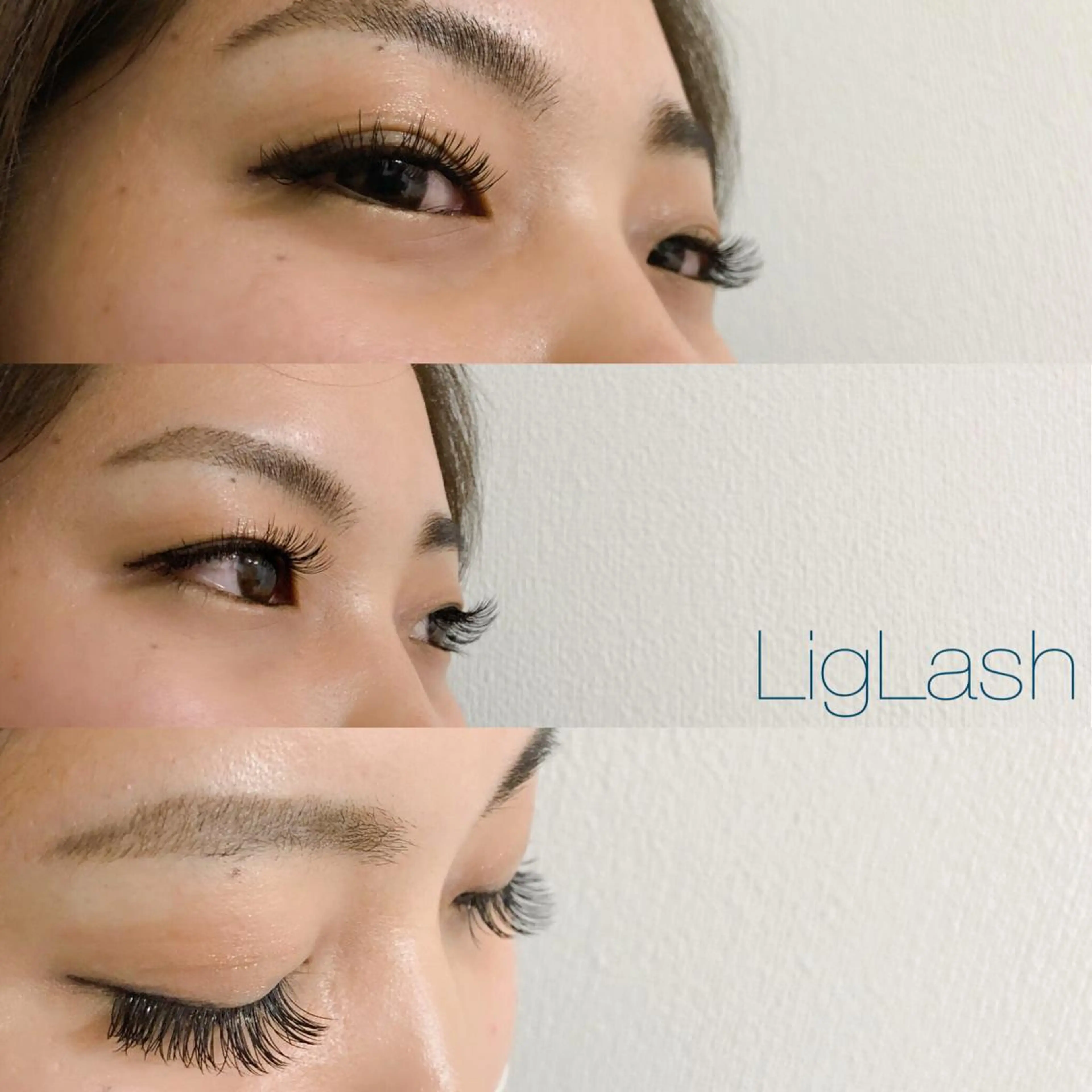 マツエク・マツパ フラットラッシュ Aim NAIL&EYELASH.BROW立花店所属・Aim立花店 Mihoのマツエク・マツパデザイン