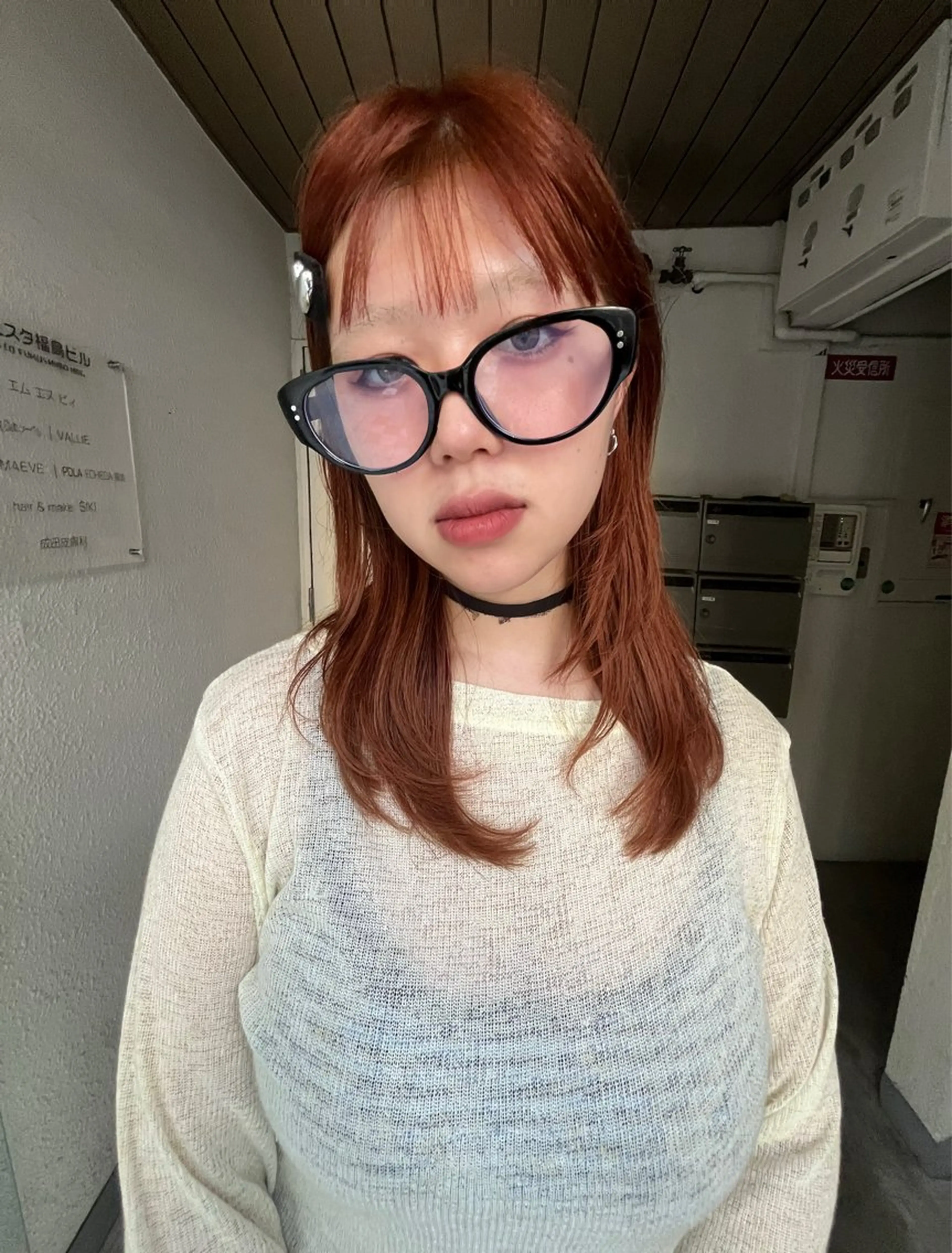 【ブリーチ無しダブルカラーオレンジ🧡🍊】カット＋選べるシャンプートリートメント付き→８０００円の写真