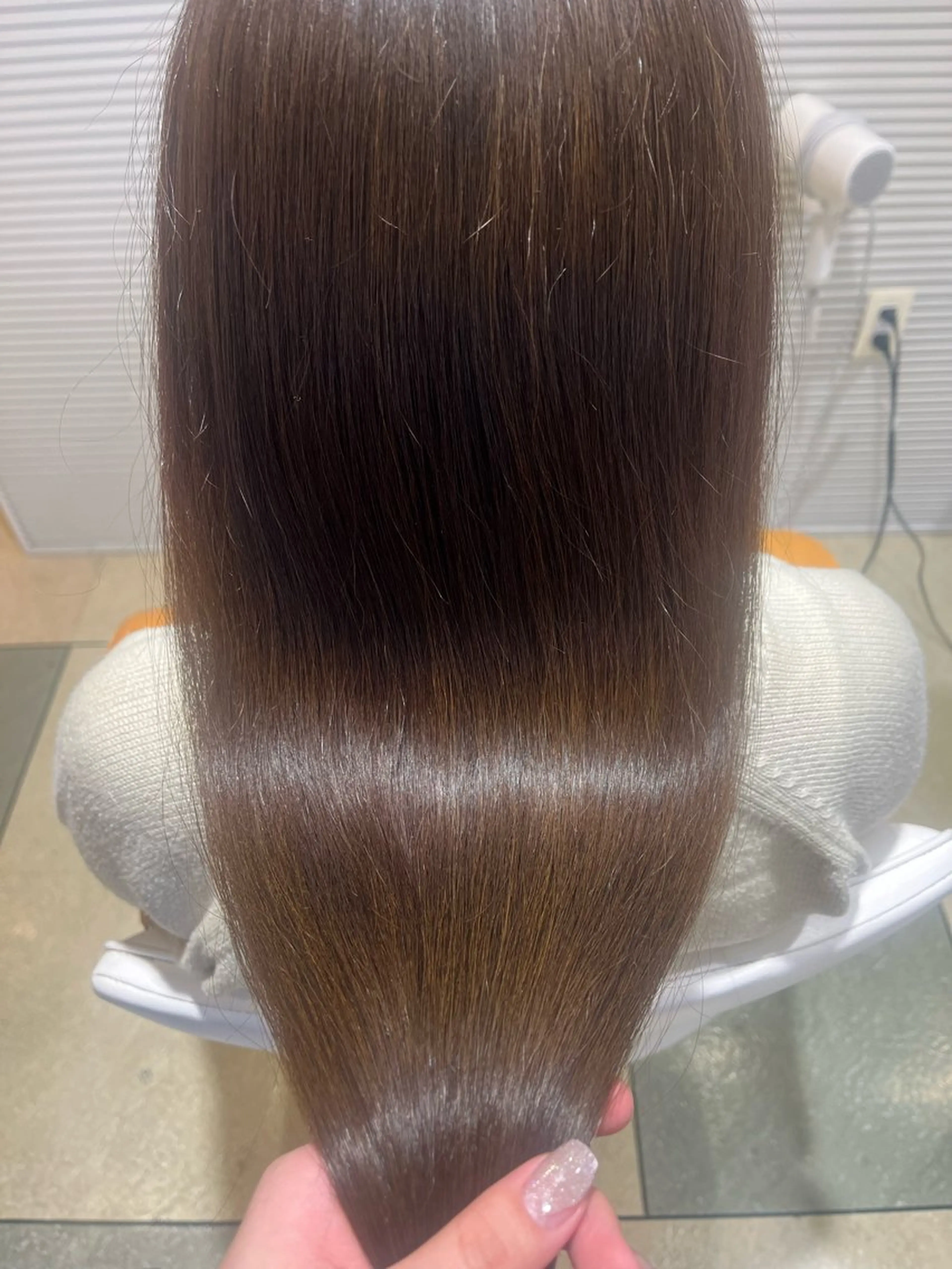 ロング カラー カット ヘアカラー トリートメント ベージュカラー⌇﻿ くびれヘア.𐙚心音のヘアスタイル