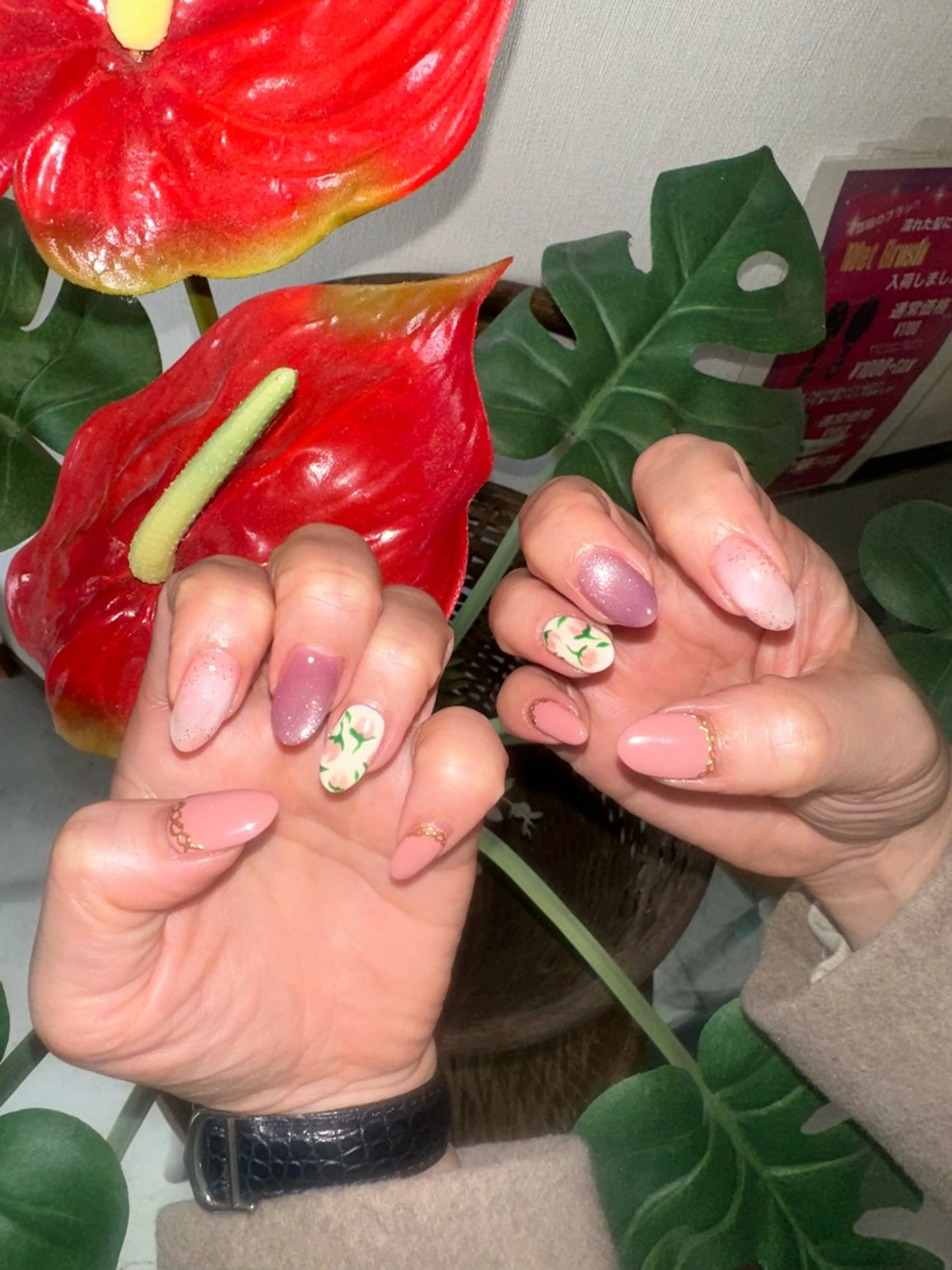 ネイル リリーズネイル＆カフェ所属・リリーズネイル 石河のネイルデザイン