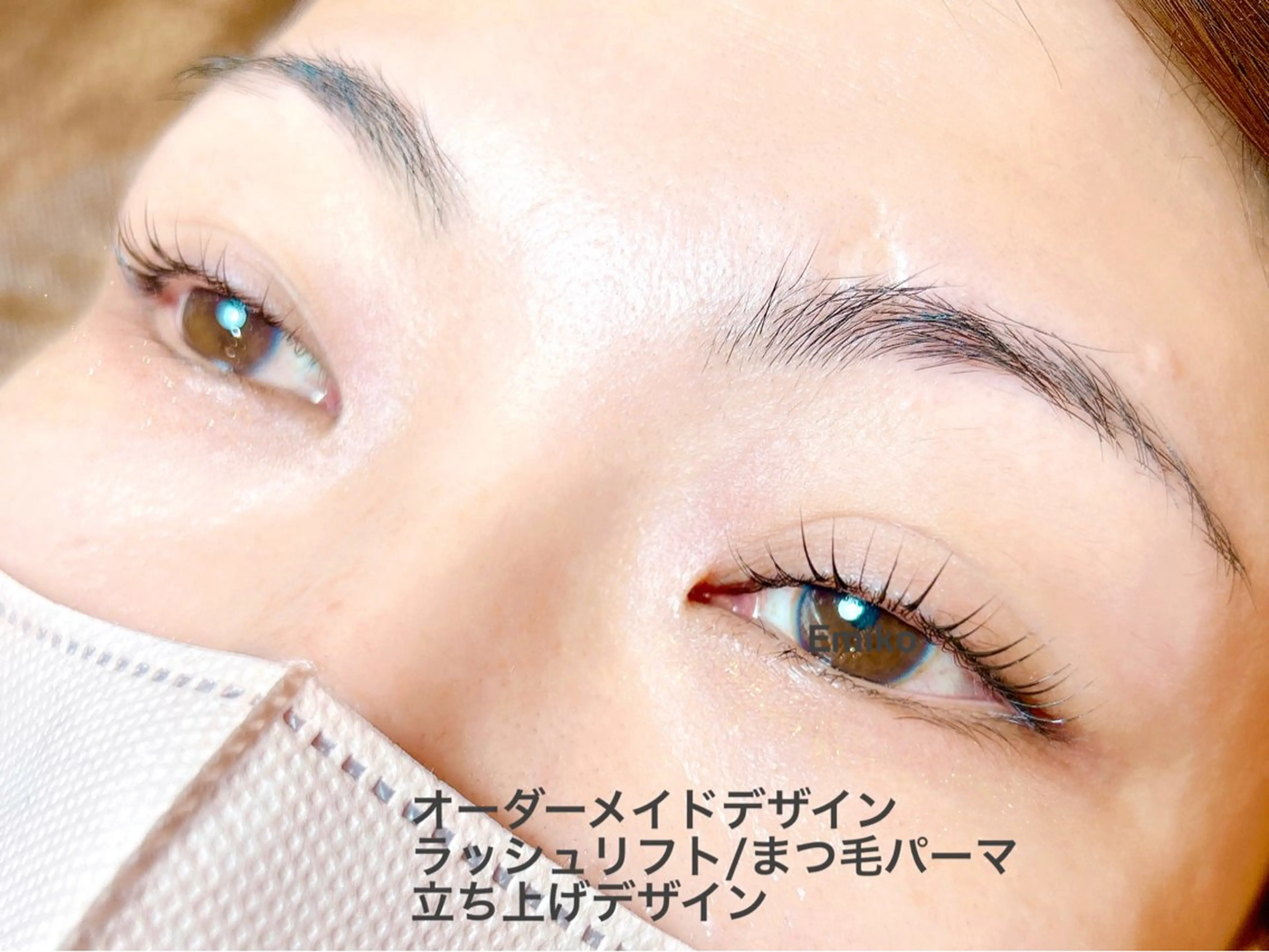 マツエク・マツパ フラットラッシュ パリジェンヌラッシュリフト まつげパーマ 一重×まつ毛パーマ ボリュームラッシュ マツパ 美まつ毛❤️美眉毛 🌈✨Mebereのマツエク・マツパデザイン