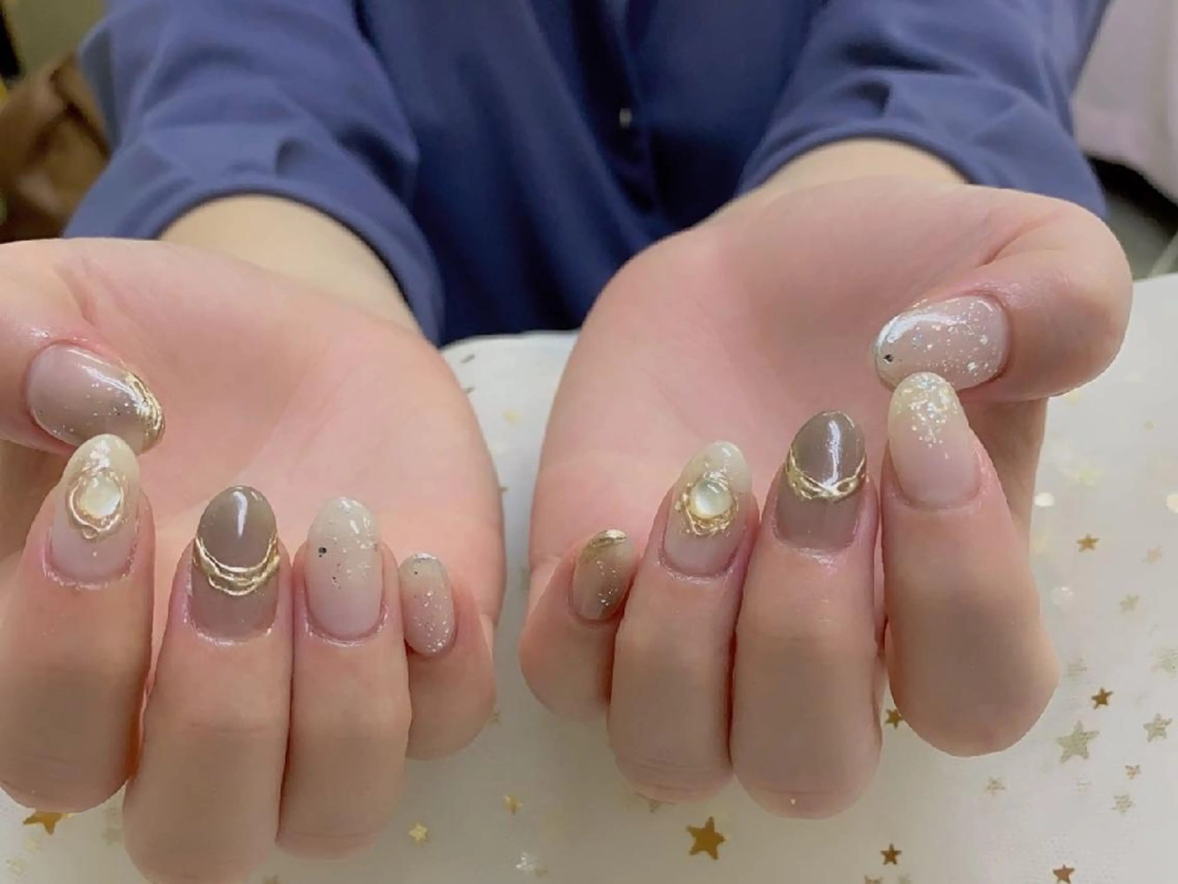 ネイル ハンドネイル 上福岡 らんらんのネイルデザイン