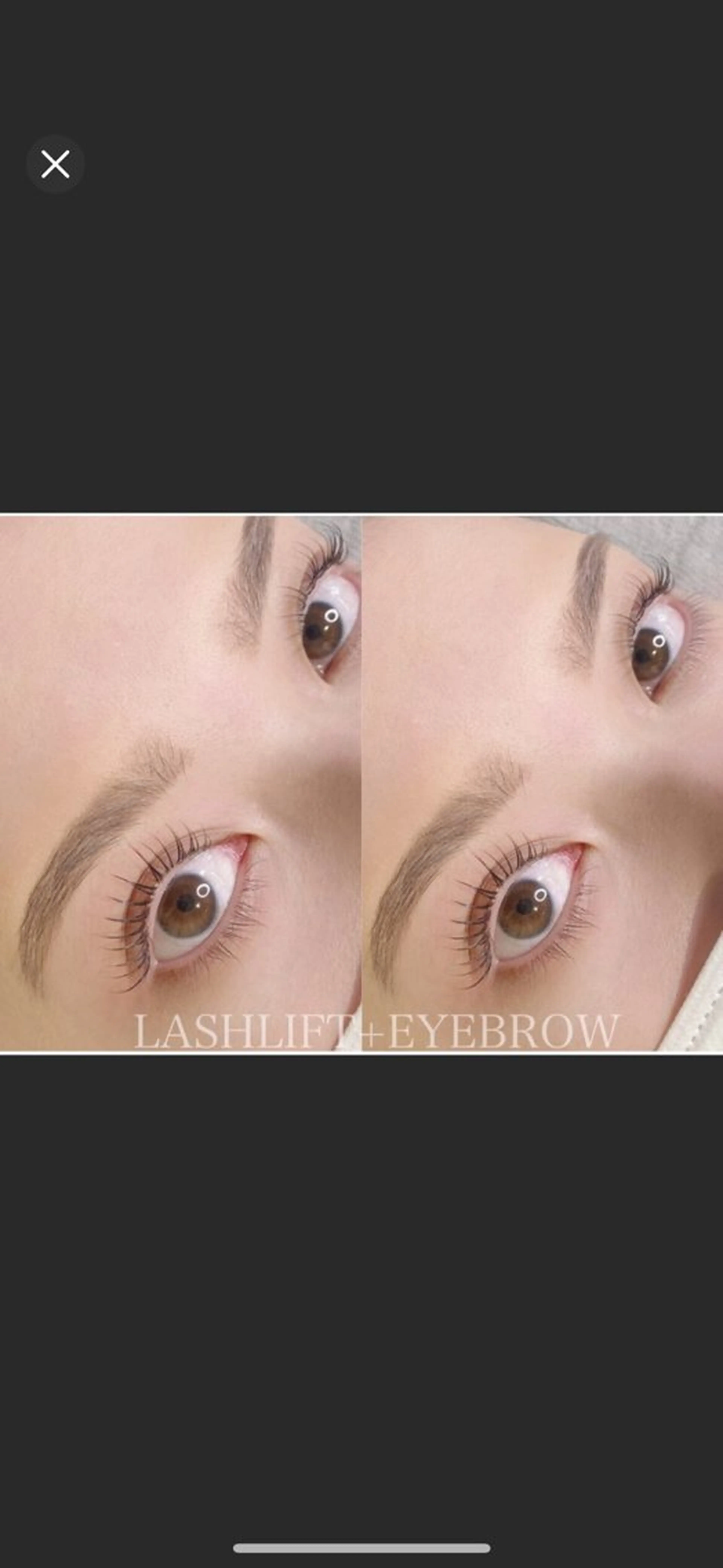 アイブロウ aile lash curlまつ毛パーマ専門店　森ノ宮所属・山﨑 由佳の眉毛・アイブロウイメージ