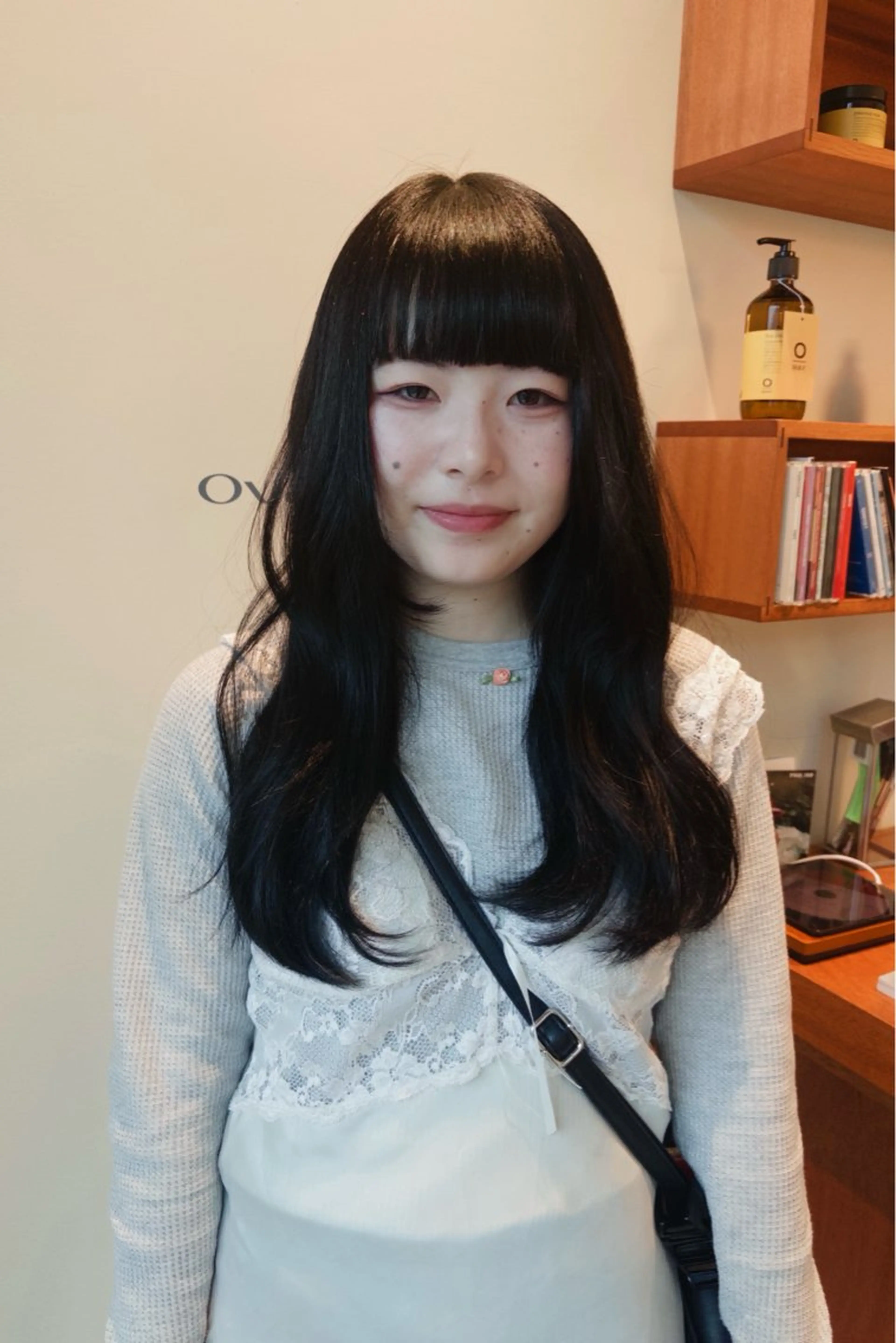 ロング カラー カット ヘアカラー トリートメント satsuki 暖色・ブラウンカラーのヘアスタイル