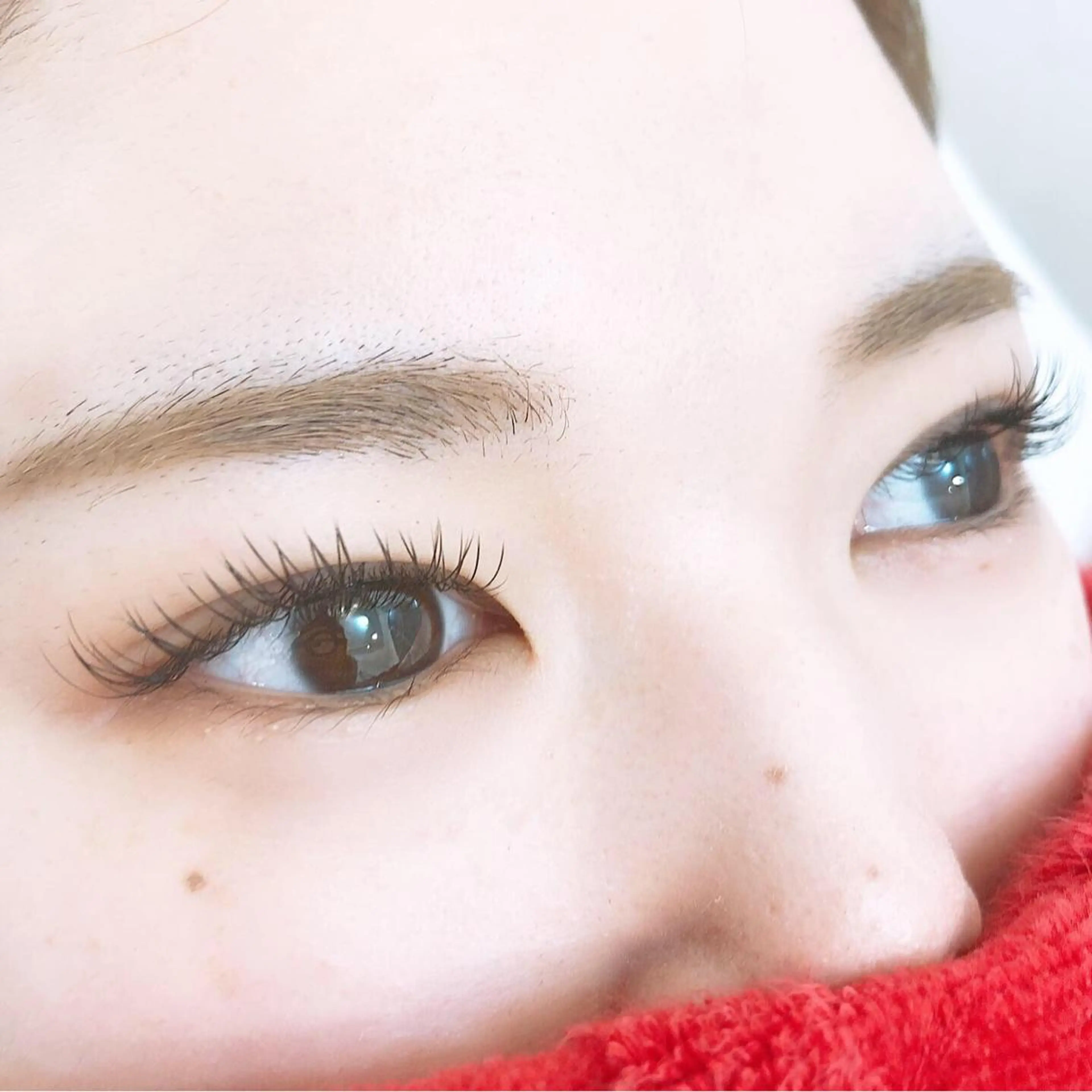 マツエク・マツパ フラットラッシュ マツエク atelier      Charmemu所属・𝕋𝕆ℙアイリスト sanaeのマツエク・マツパデザイン