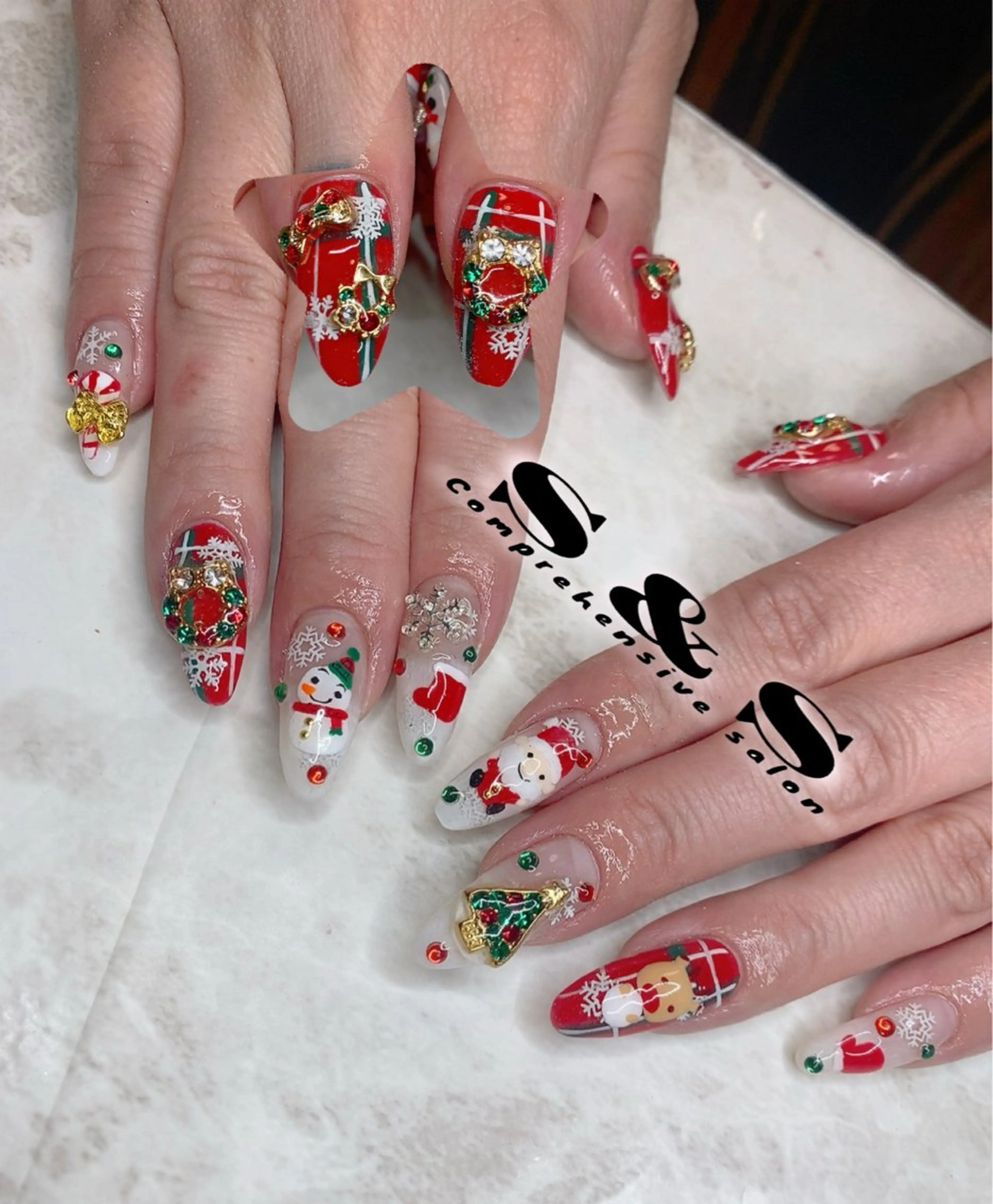 ネイル 長さ出し メンズネイル 持ち込み スカルプネイル S&S 村田小百合のネイルデザイン