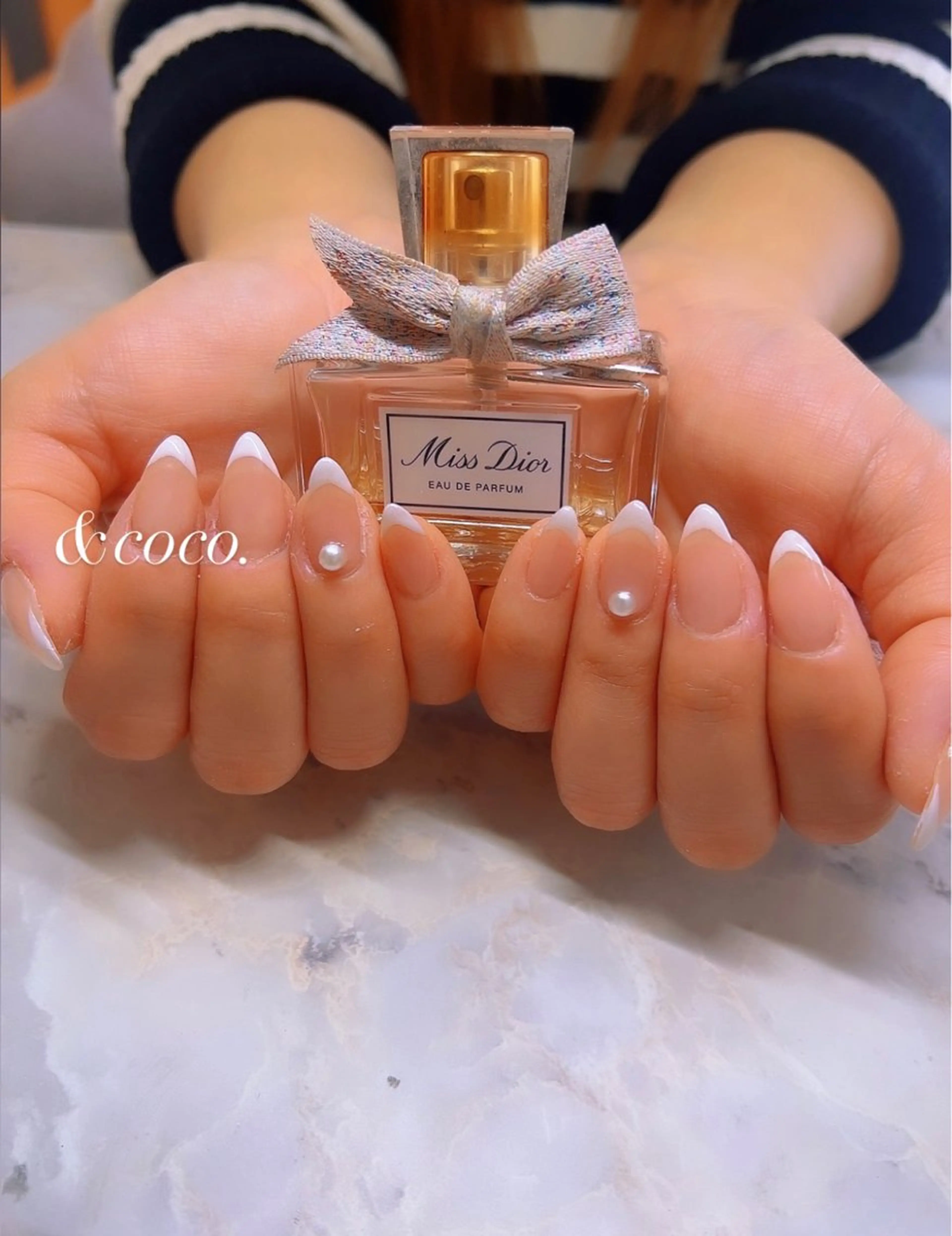 ネイル フレンチネイル ＆coco.所属・＆ coco.のネイルデザイン