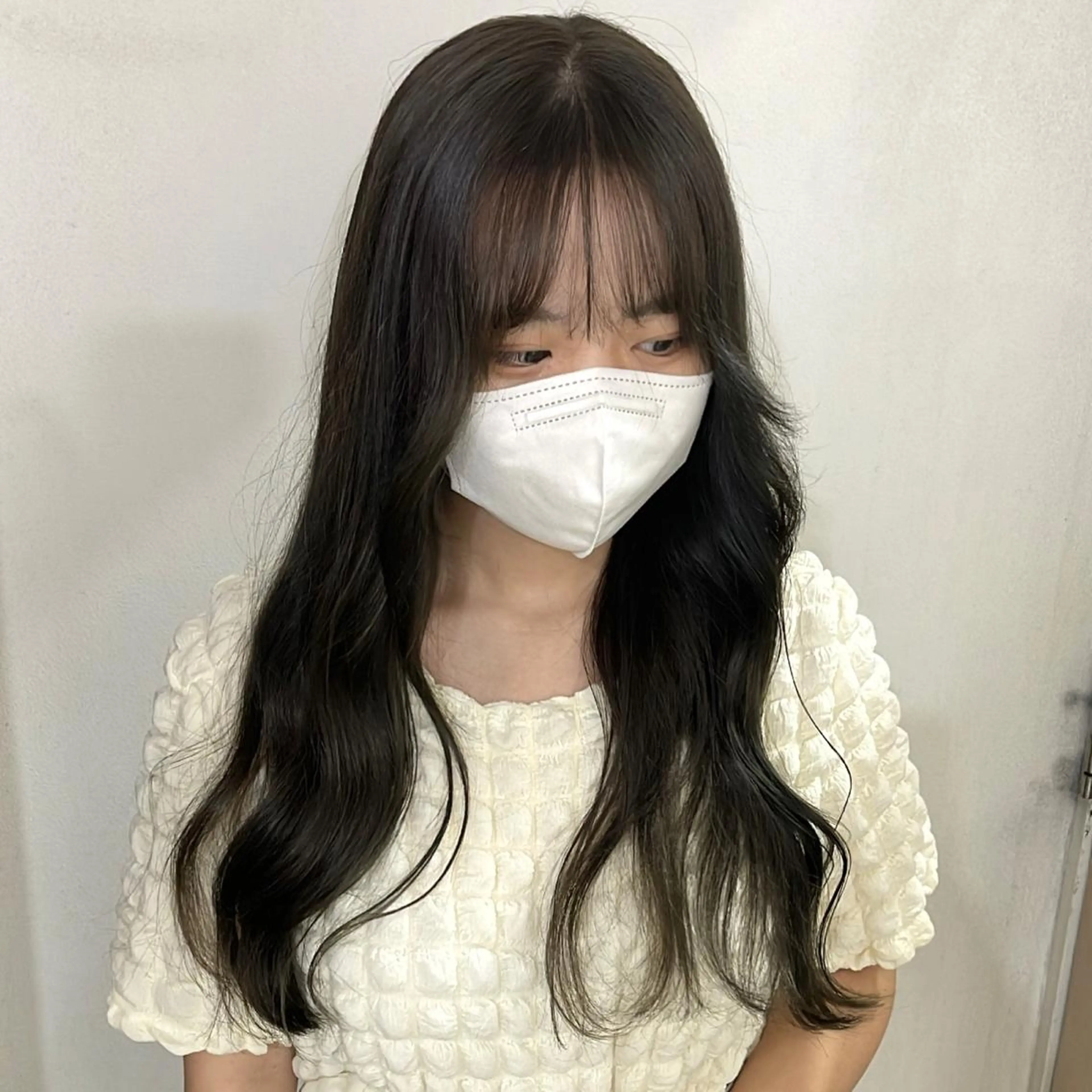 ロング ヘアカラー トリートメント ナカヤマナナエ ♡のヘアスタイル