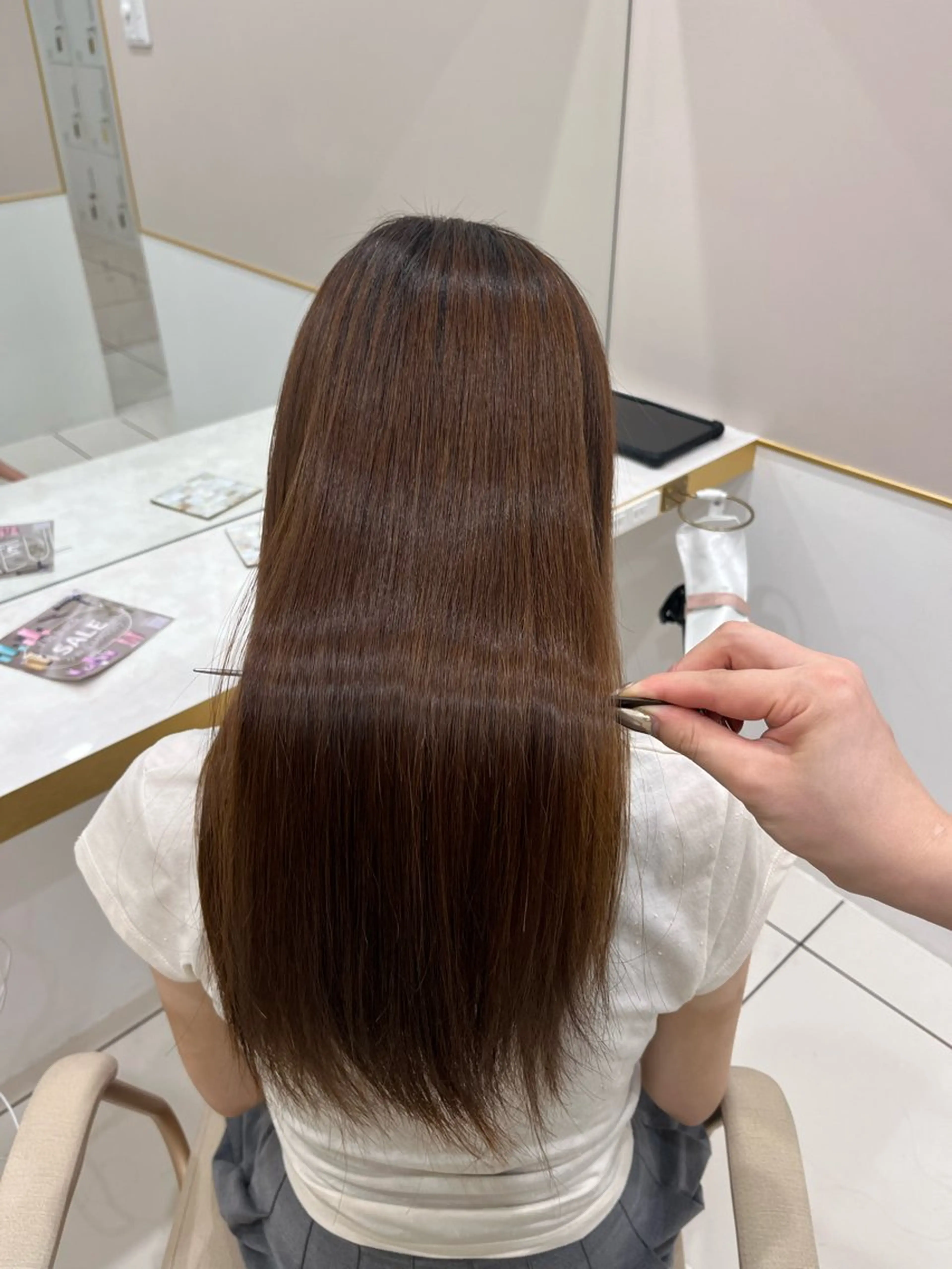 ロング 岡部 未咲希のヘアスタイル