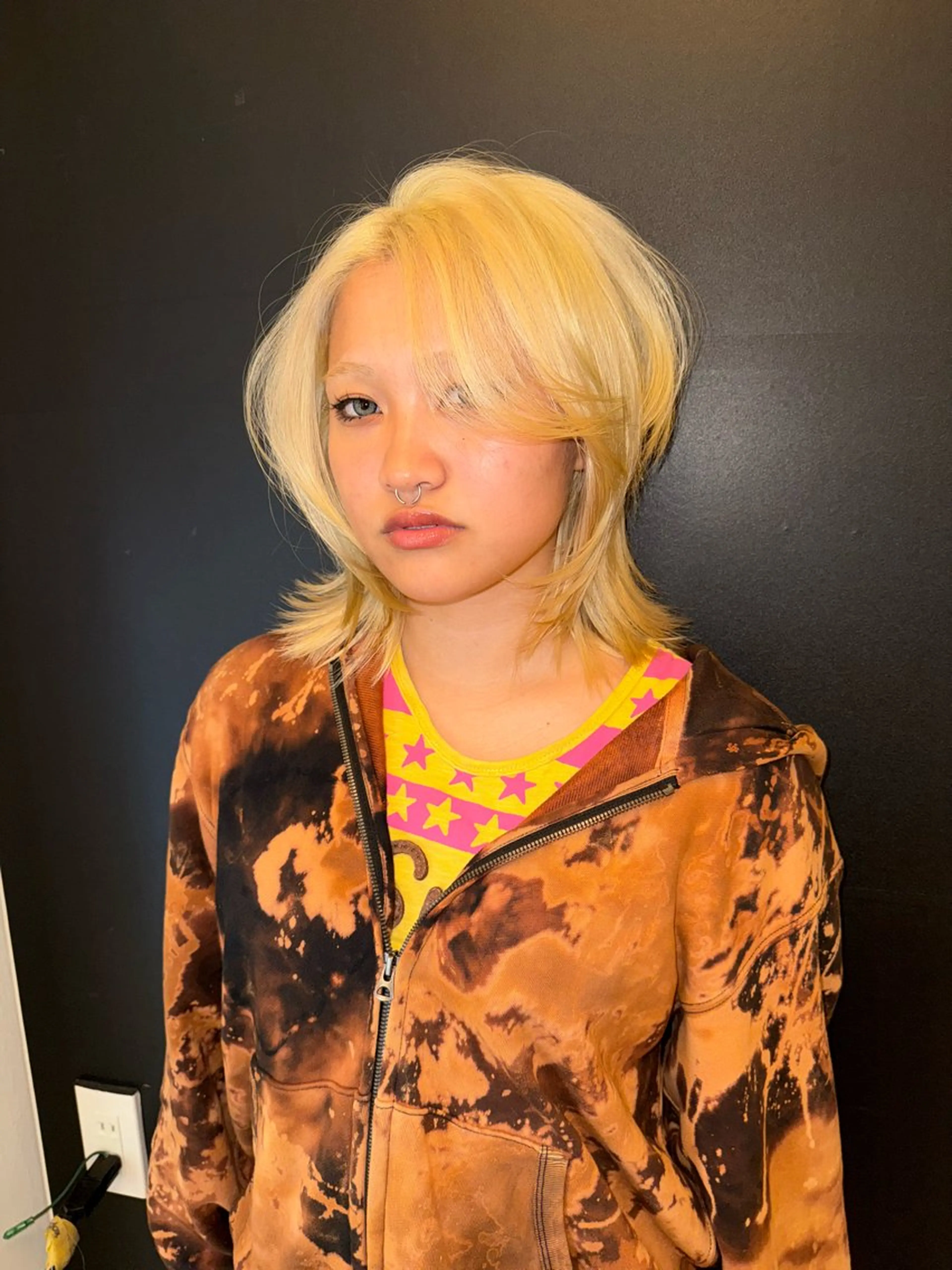 ミディアム カラー @kyoniyy KYONIのヘアスタイル