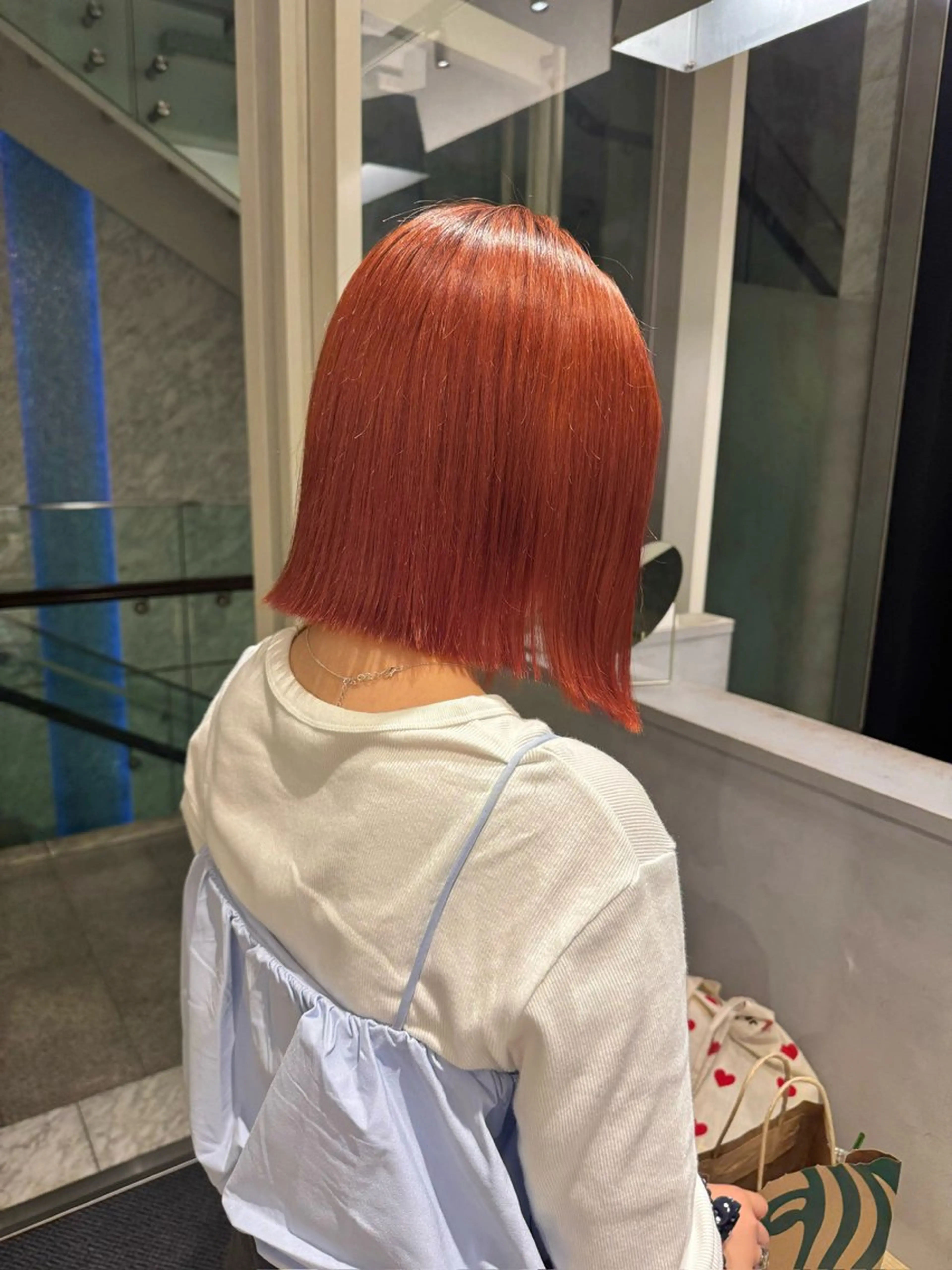 ミディアム ryona🎀 /ボブ/ブロンドのヘアスタイル