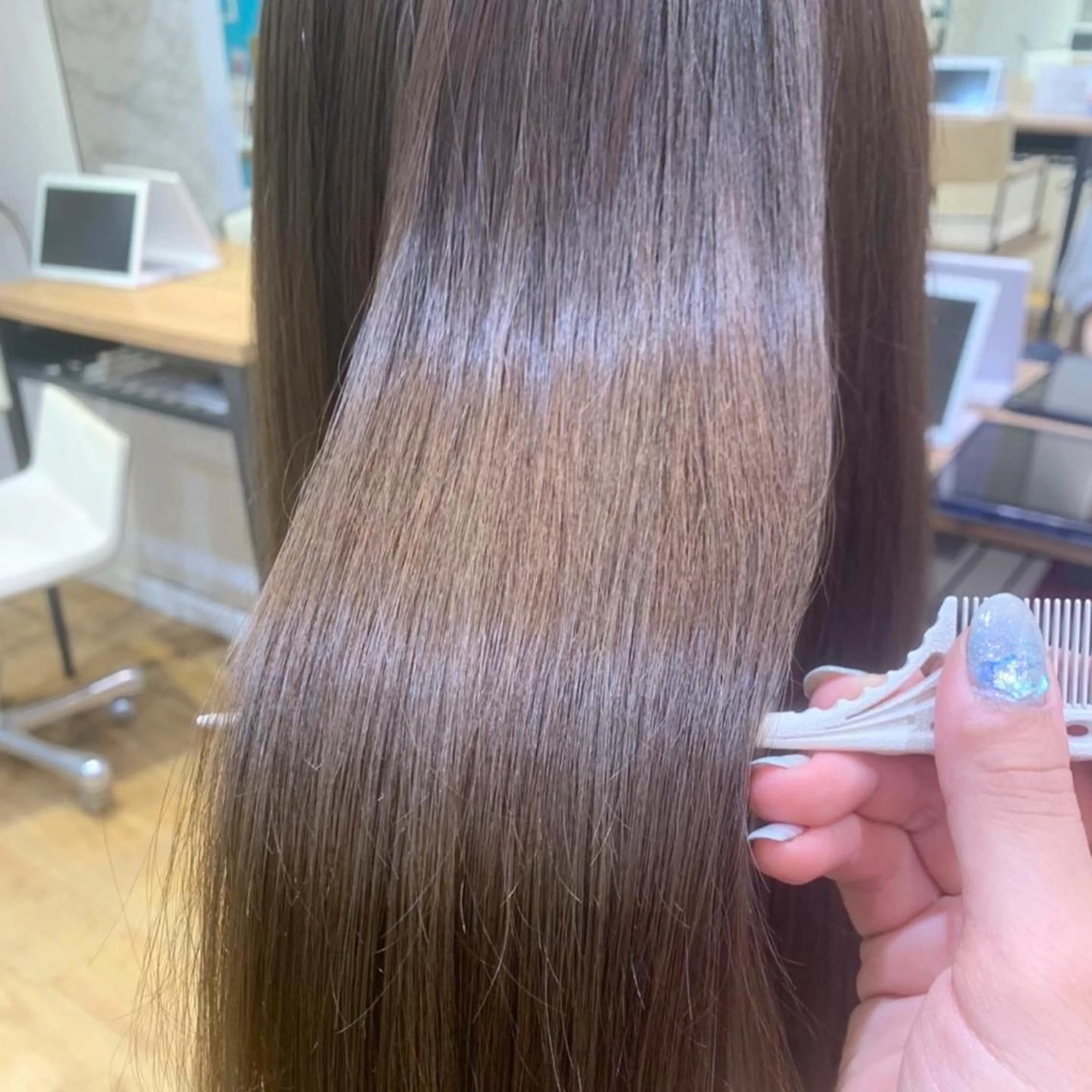 ロング enn to yuu所属・髪質改善&大人ボブ ♡KURENAのヘアスタイル