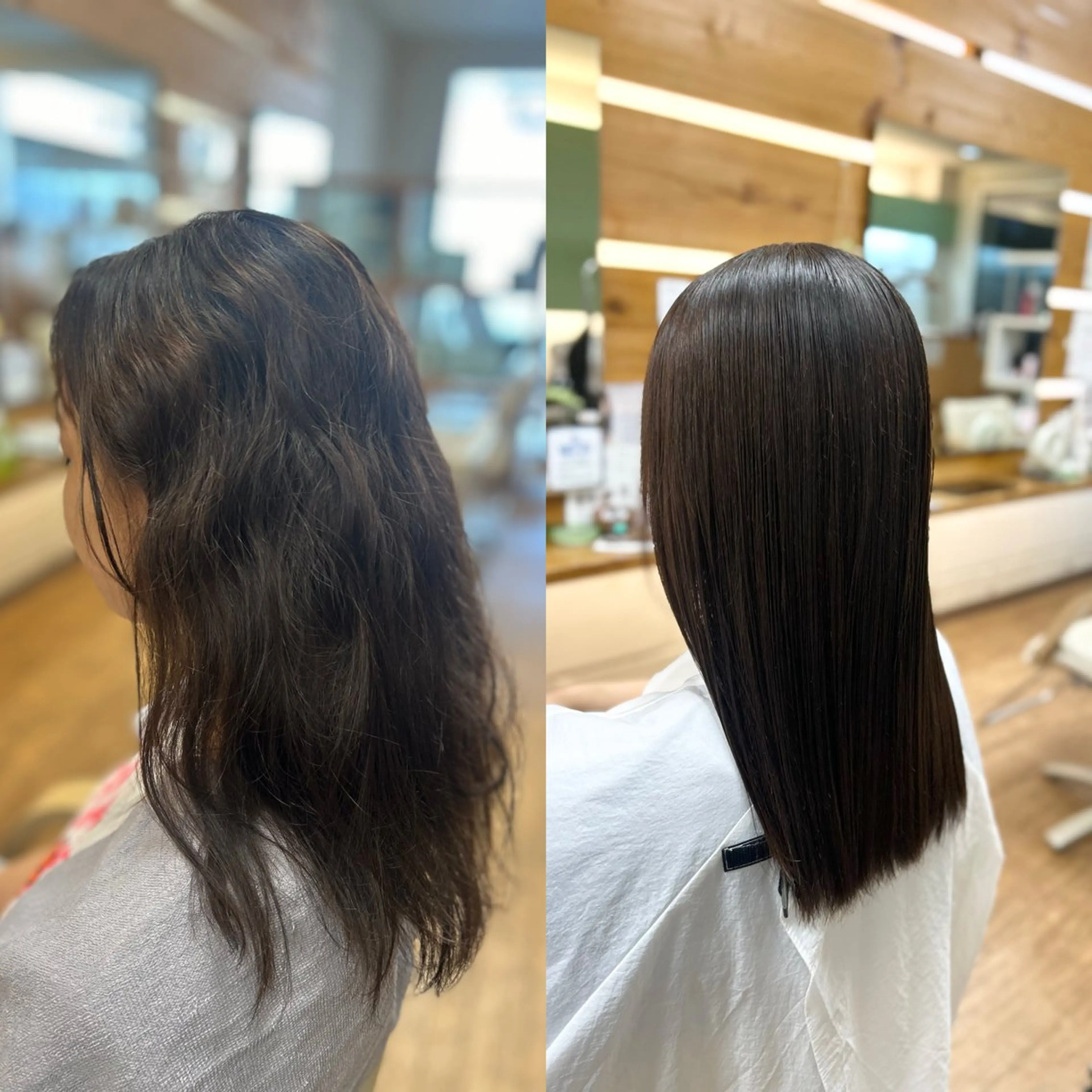 ロング 神谷 千明のヘアスタイル