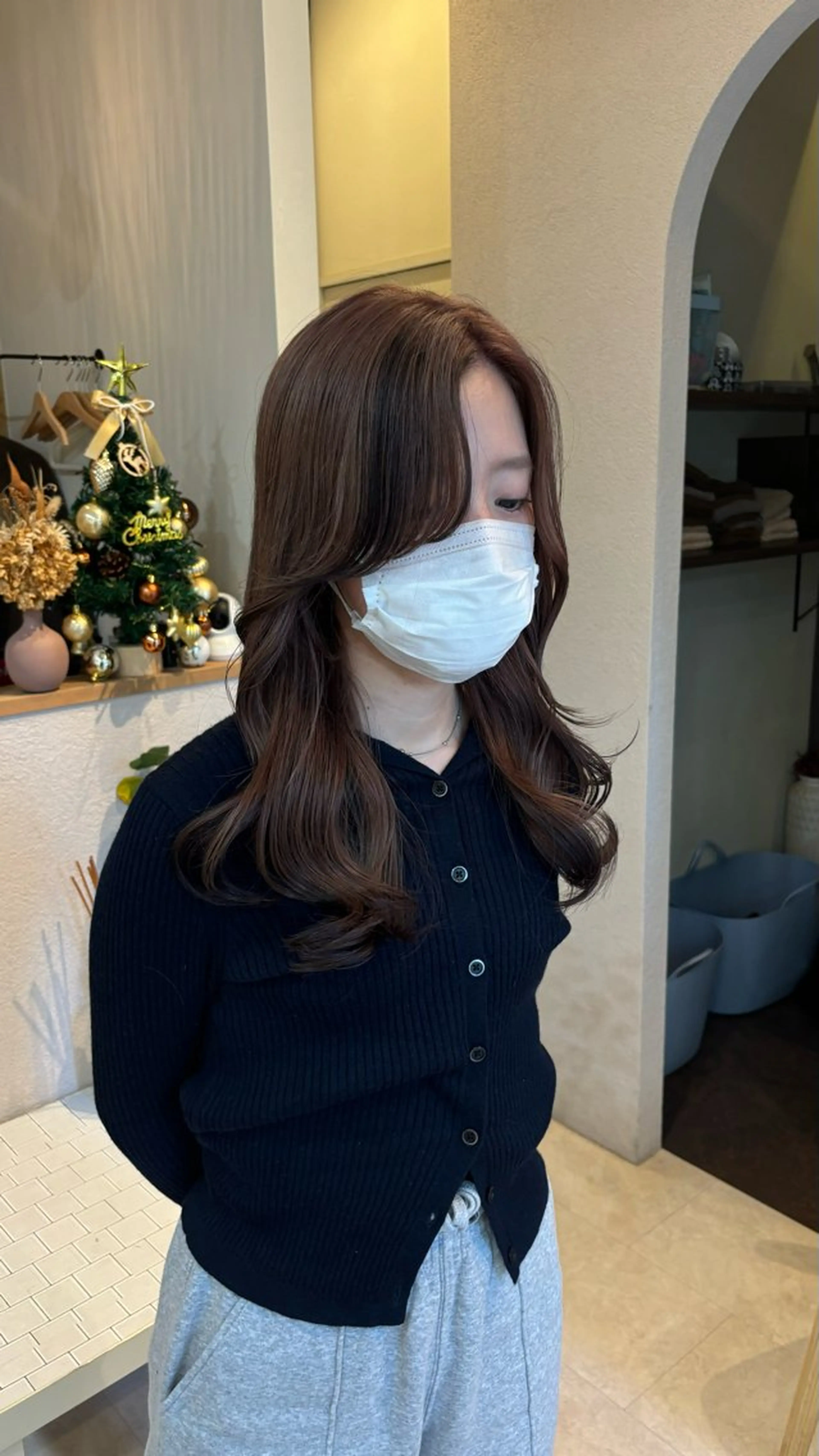 ロング ヘアカラー Rinon所属・沖 真琴のヘアスタイル