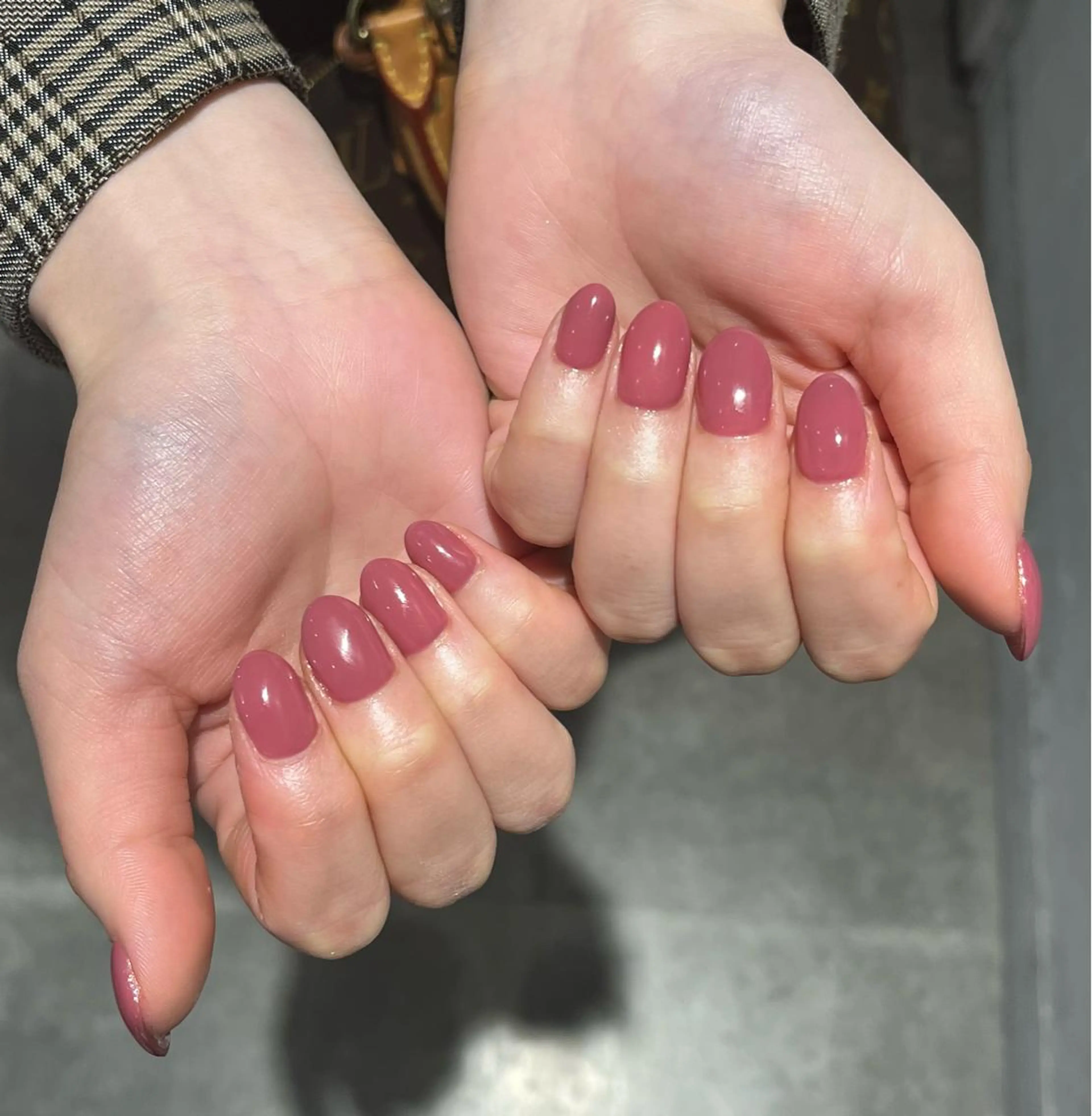 ネイル ジェルネイル ワンカラーネイル 春ネイル MODE K's🧸 tanakaのネイルデザイン