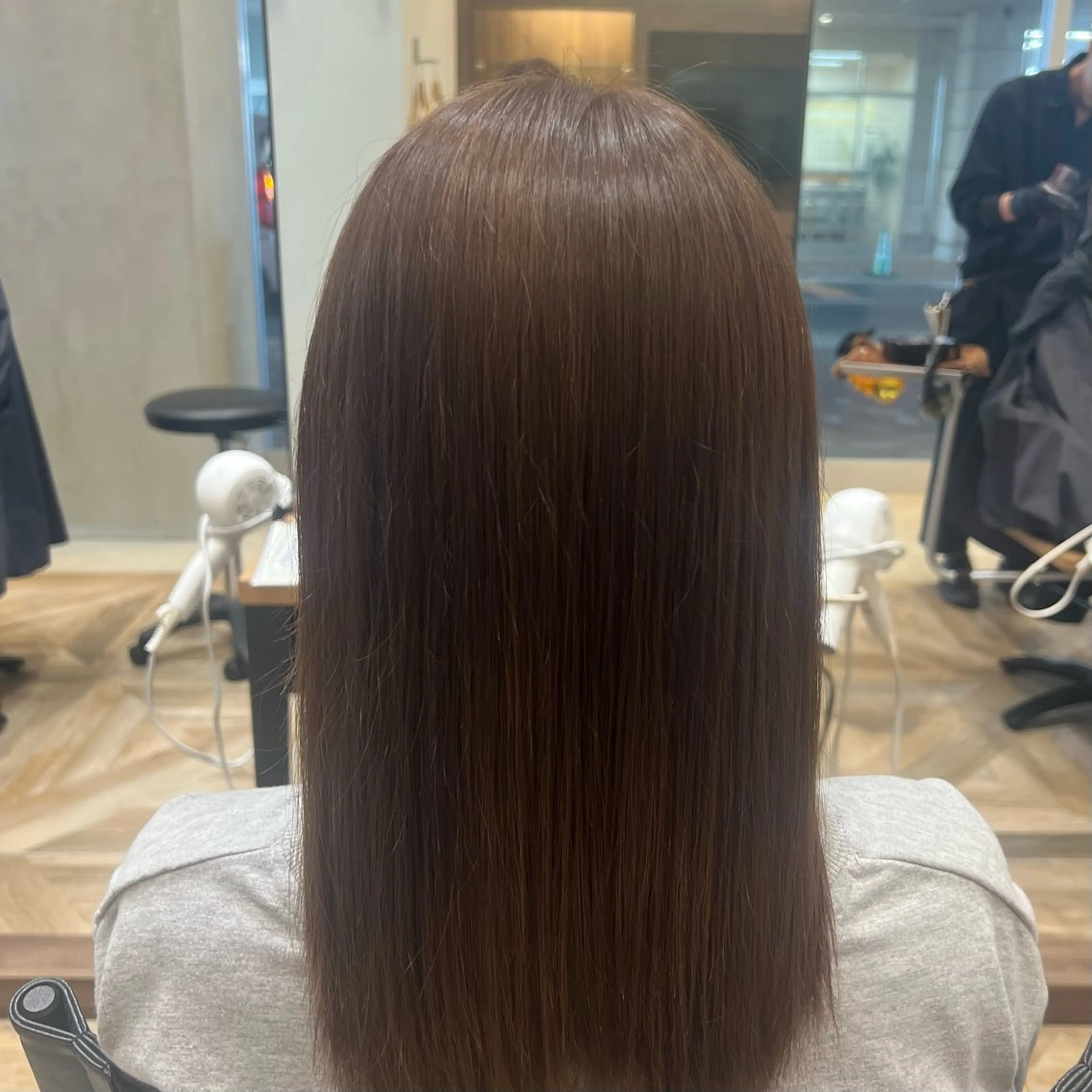 カラー 暖色カラーAYAKA 🍒🕰🤎のヘアスタイル