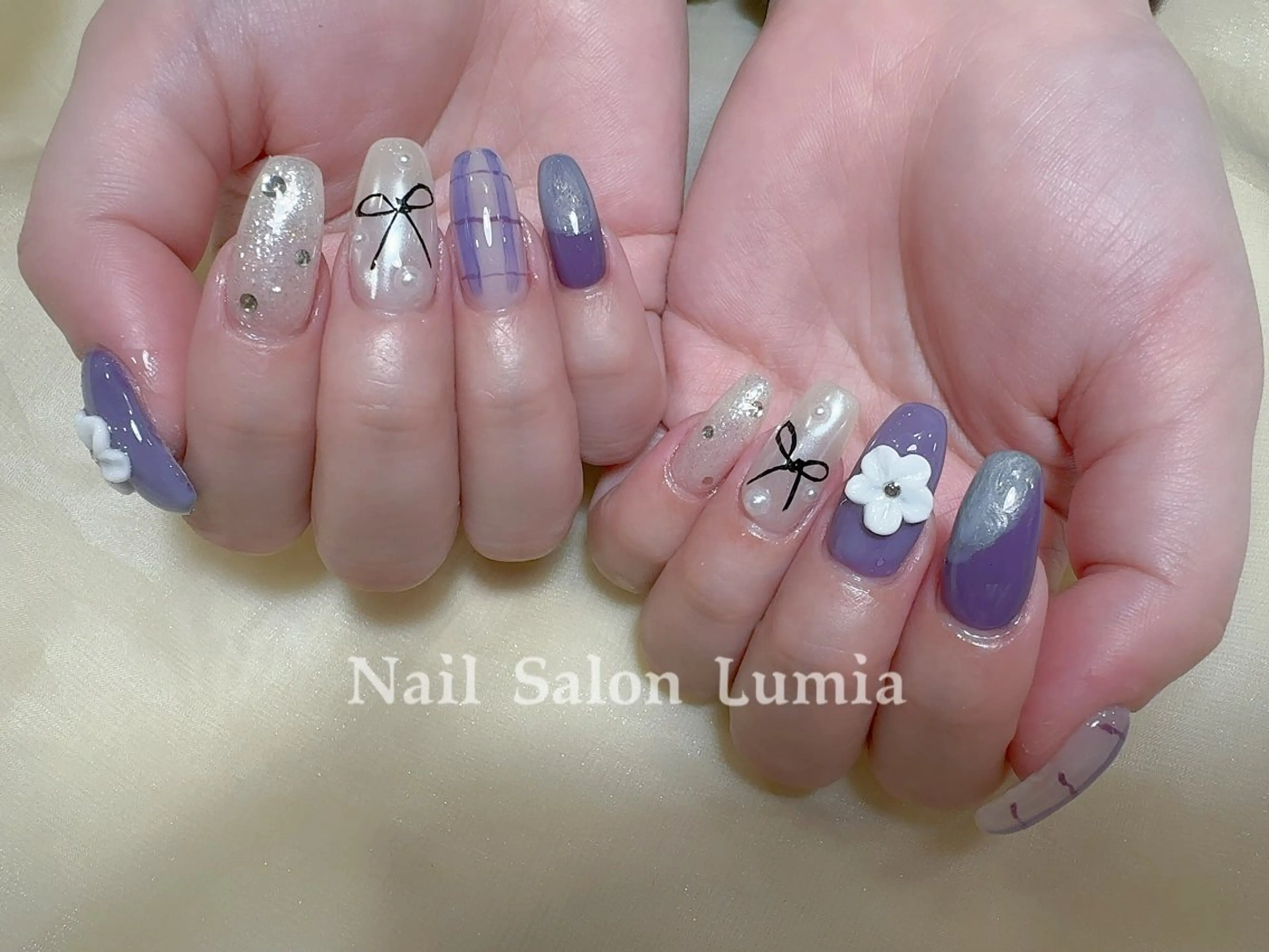 ネイル ハンドネイル ネイルサロン ルミア Lumia 店長のネイルデザイン