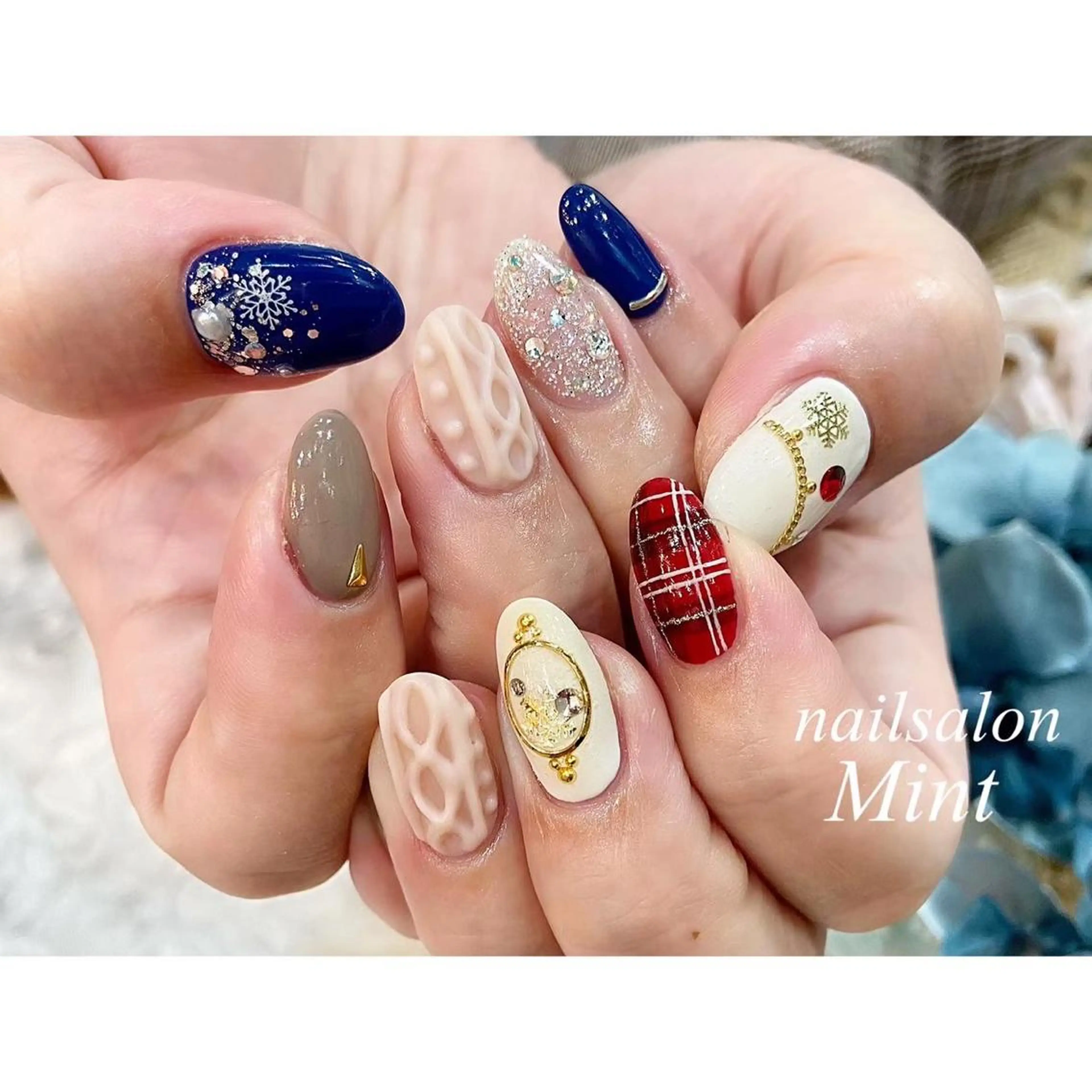 ネイル ハンドネイル ハンドケア nailsalon mintのネイルデザイン