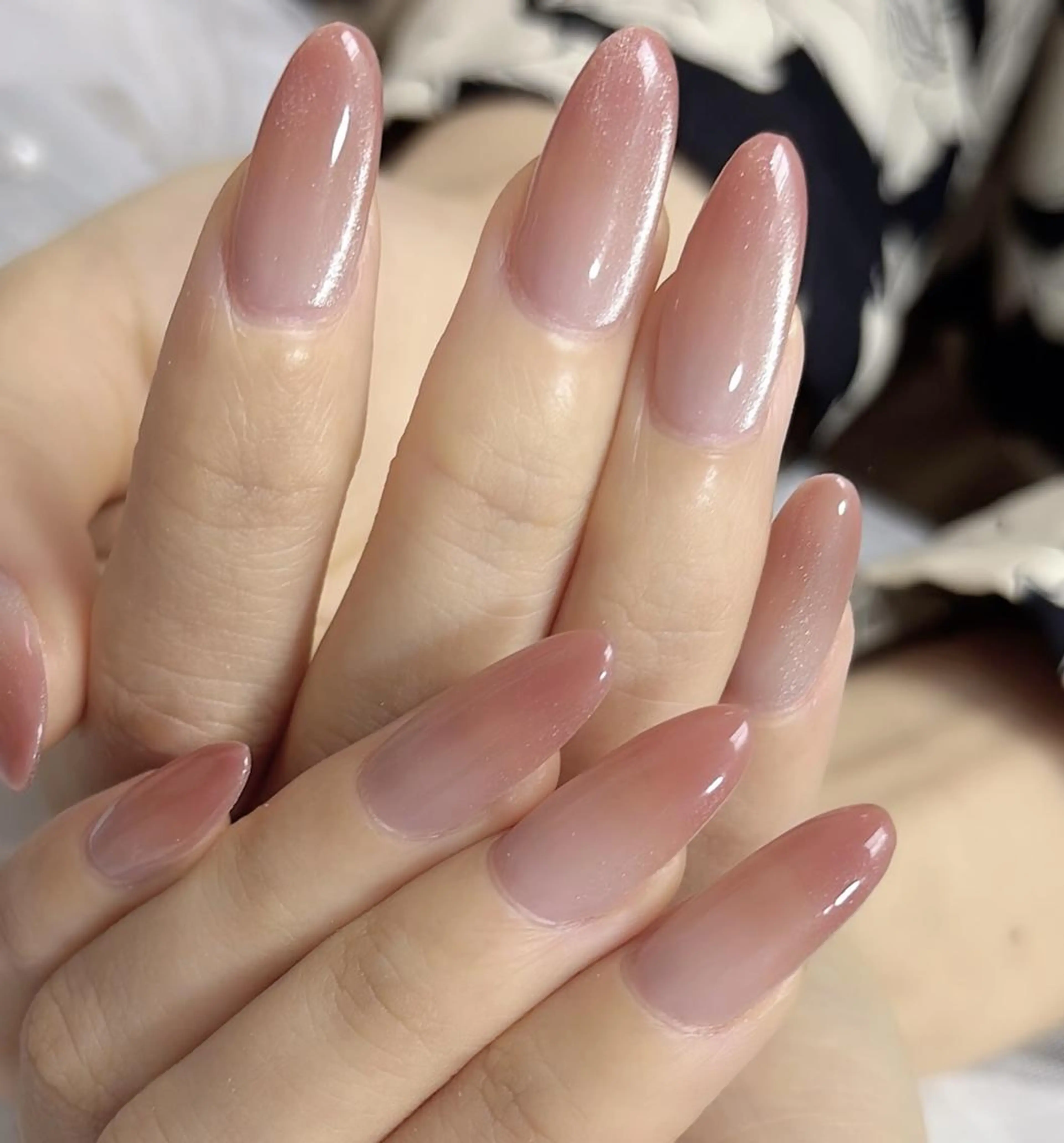 ネイル 長いだし/スカルプ/ パラシェルN.oneのネイルデザイン