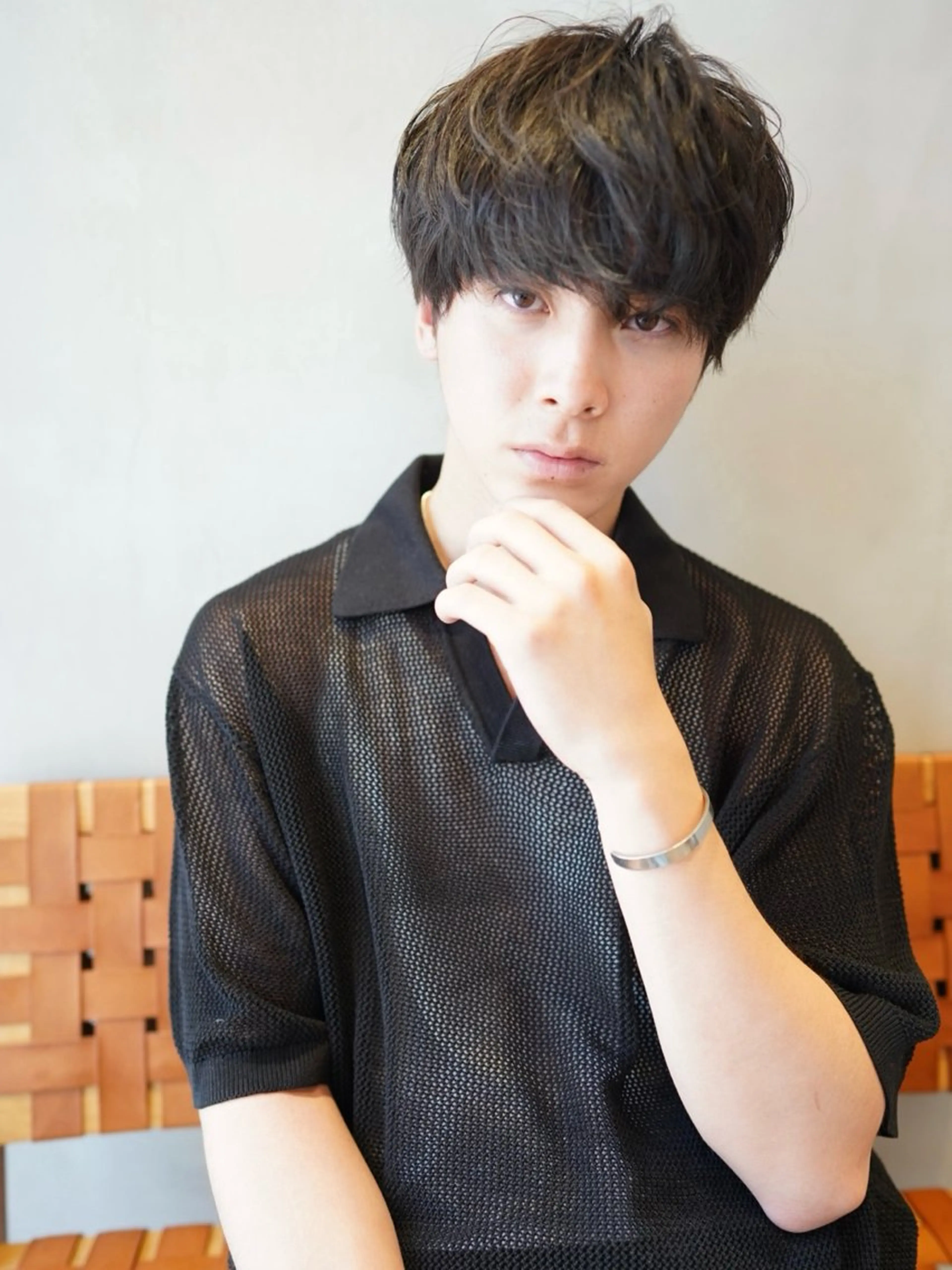 メンズ 横浜/ショート/ レイヤーカットのヘアスタイル