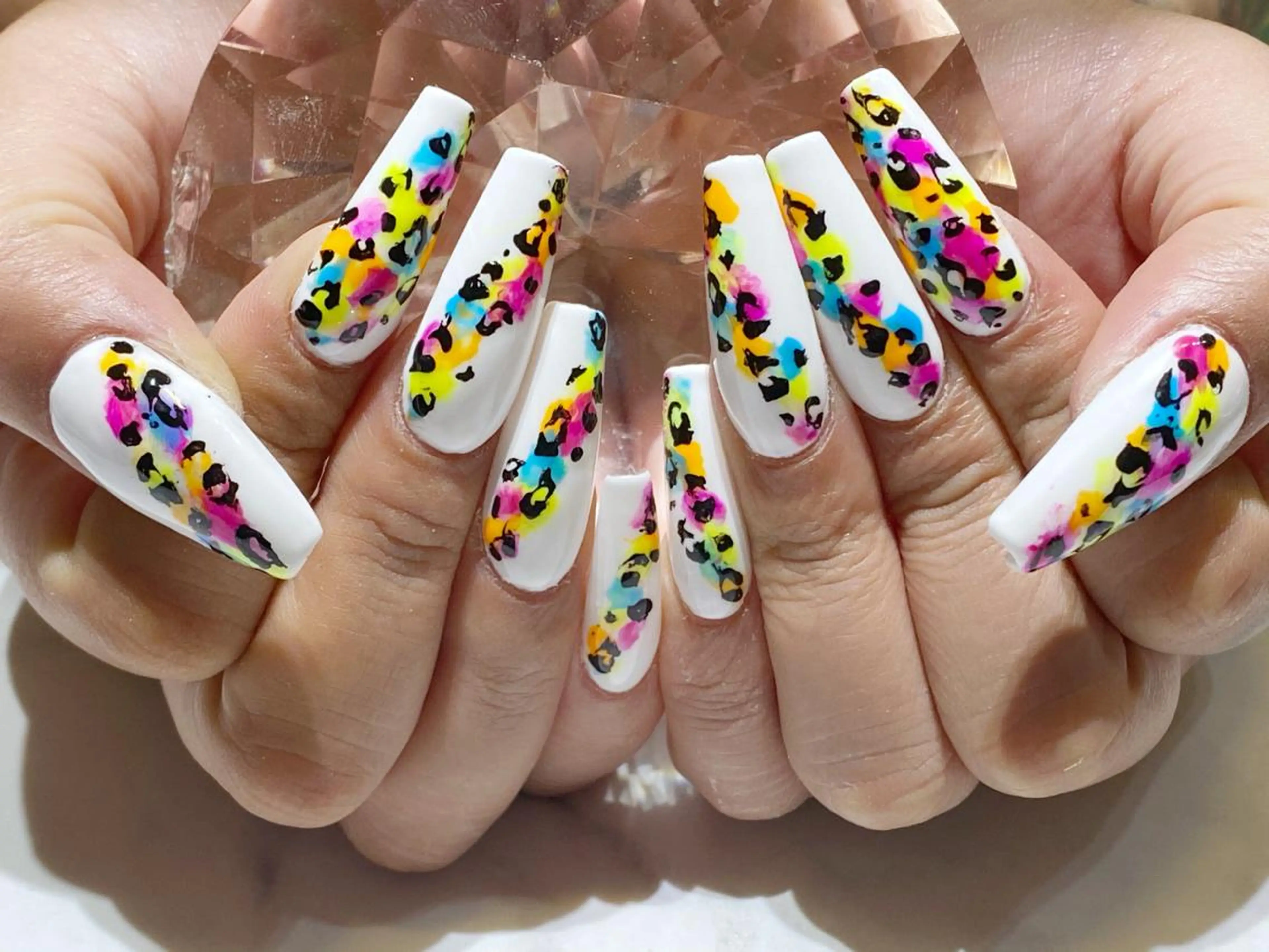 ネイル アートネイル ロングネイル スカルプネイル YUN 💅のネイルデザイン