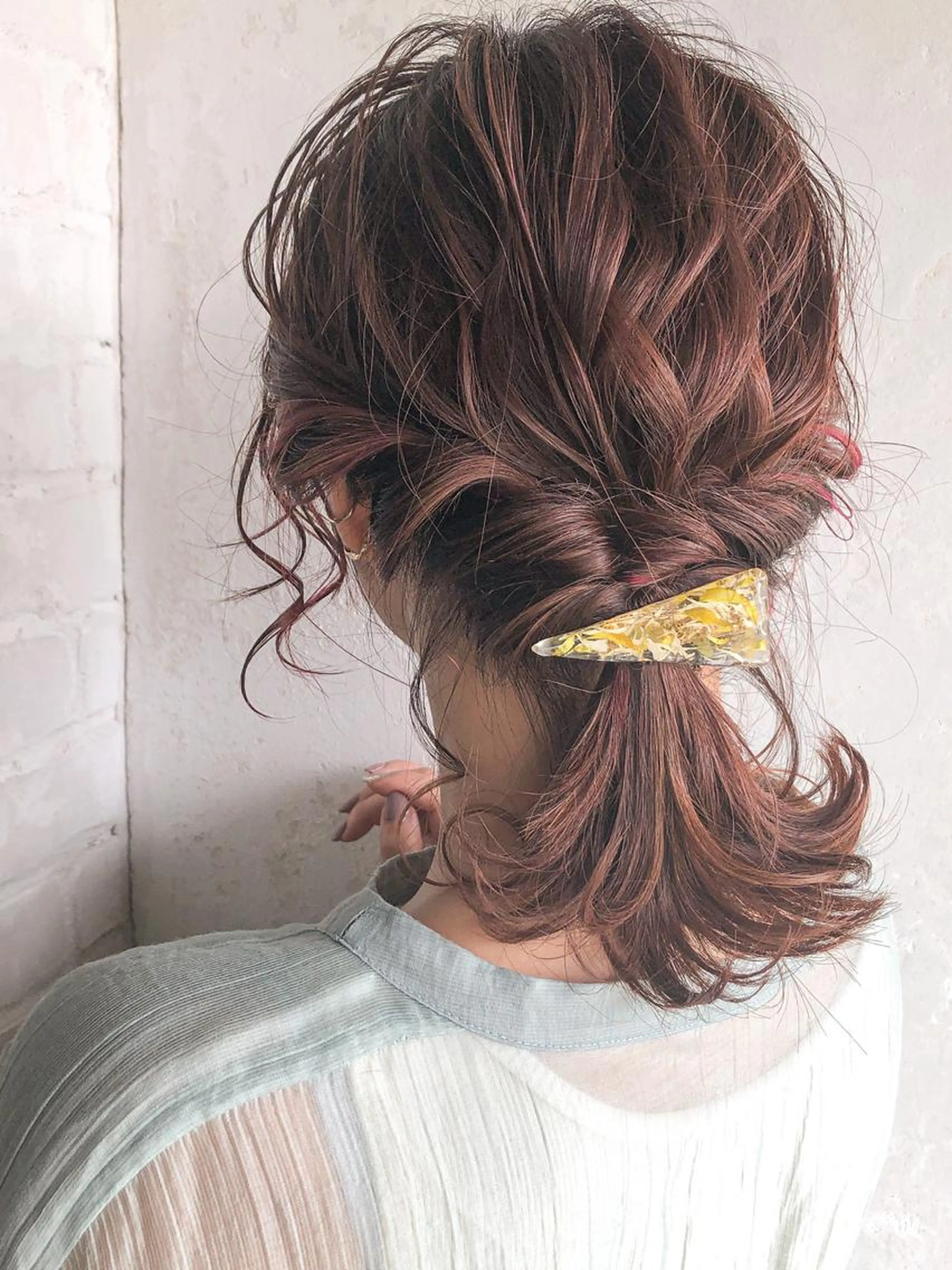 ヘアセットの写真