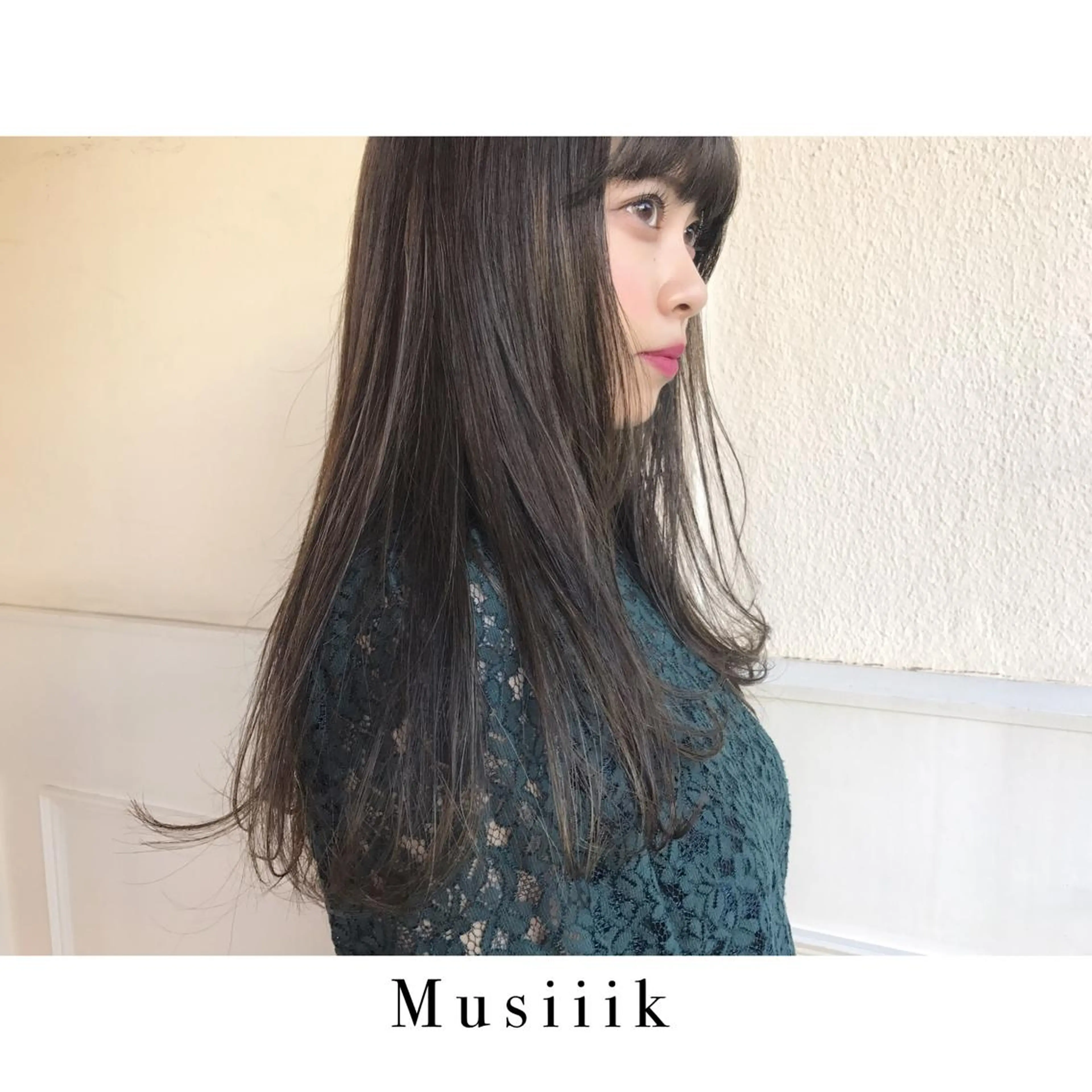 ロング カラー 透明感カラー ハイライトカラー ハイライト ヘアカラー Musiiik hairのヘアスタイル