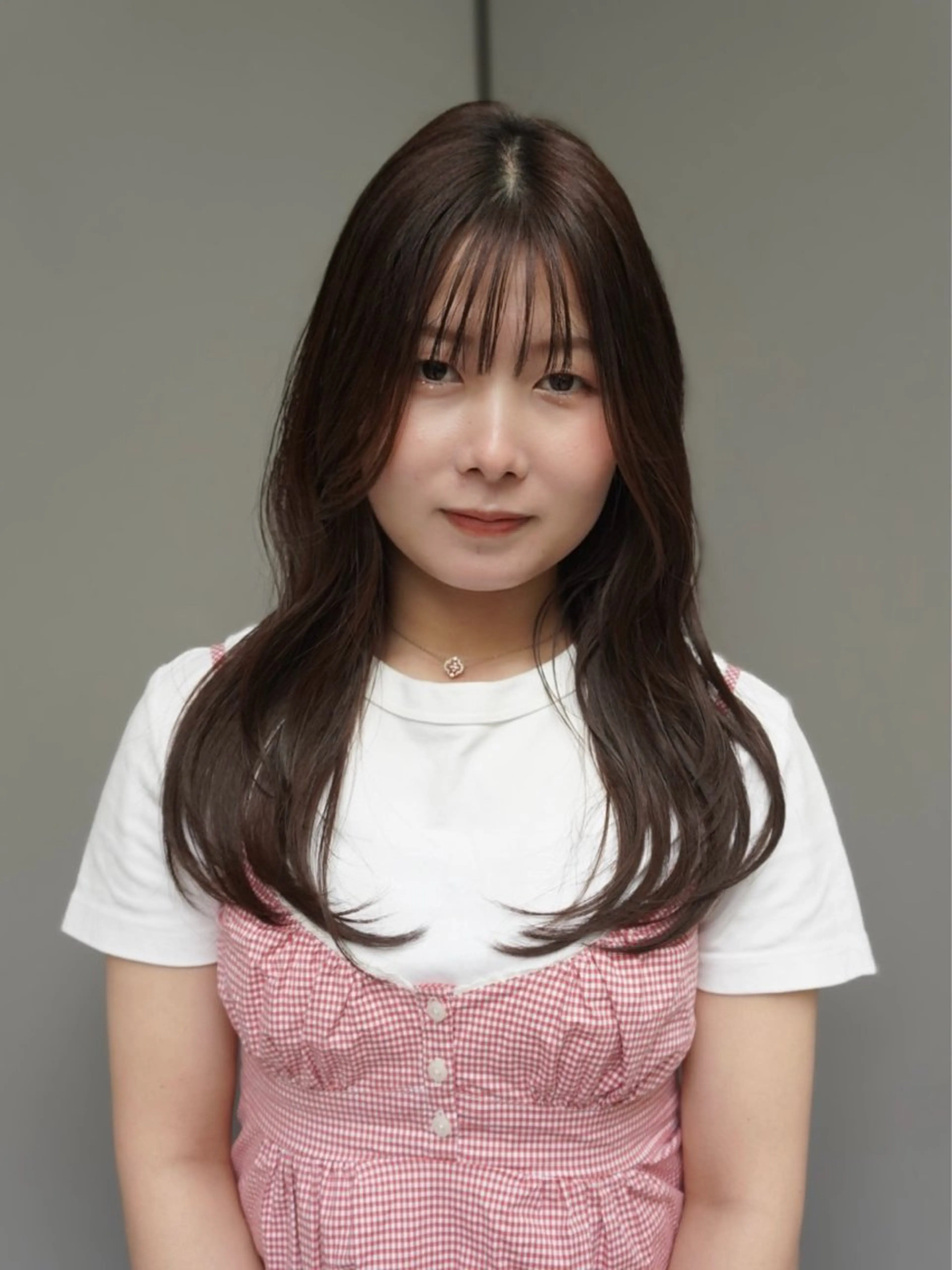 ロング カット ヘアカラー トリートメント 🫧オリーブカラー/ 酸性縮毛矯正銀座🫧のヘアスタイル