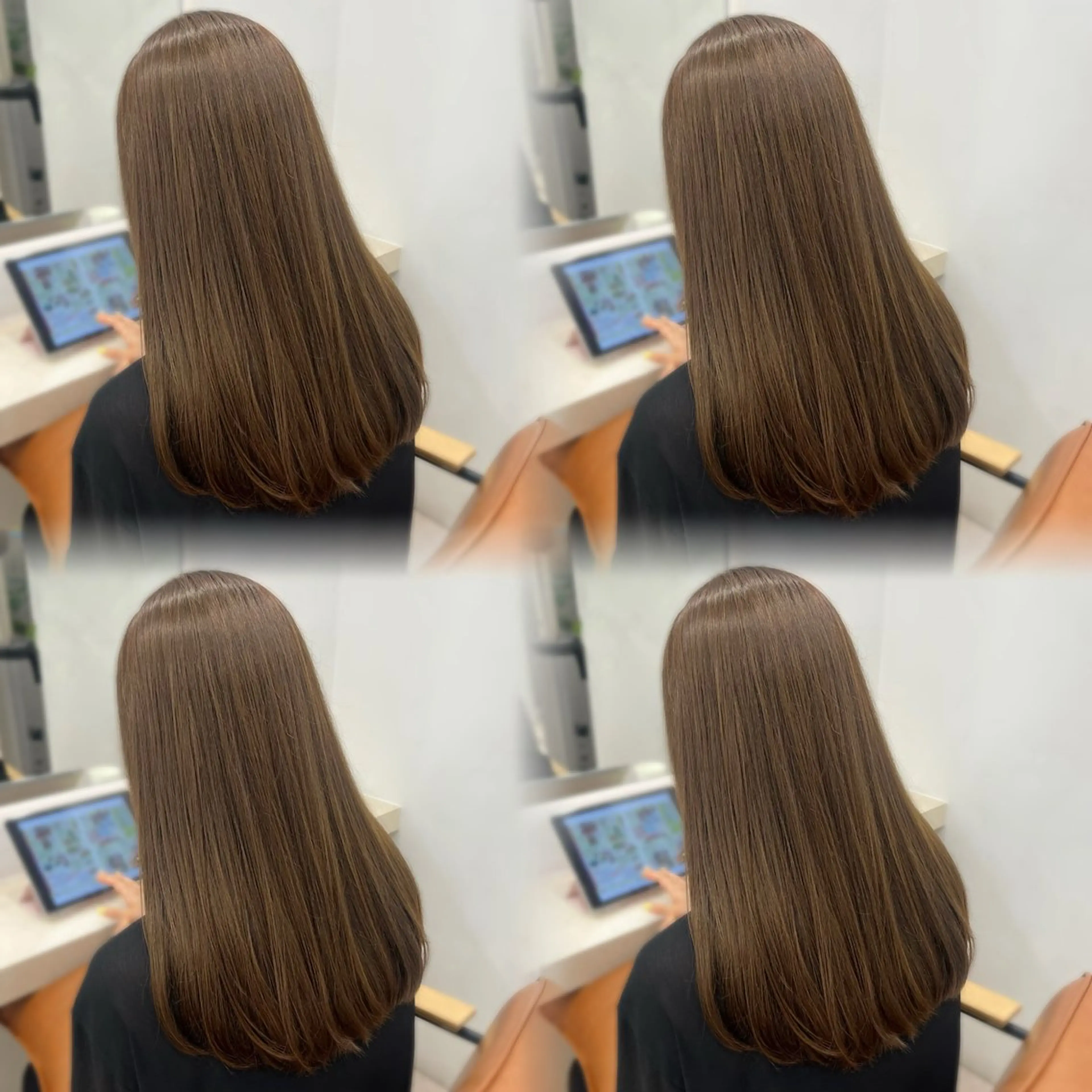 カラー ヘアカラー トリートメント ひなこ♡艶カラー/ ベージュ🤍透明感のヘアスタイル