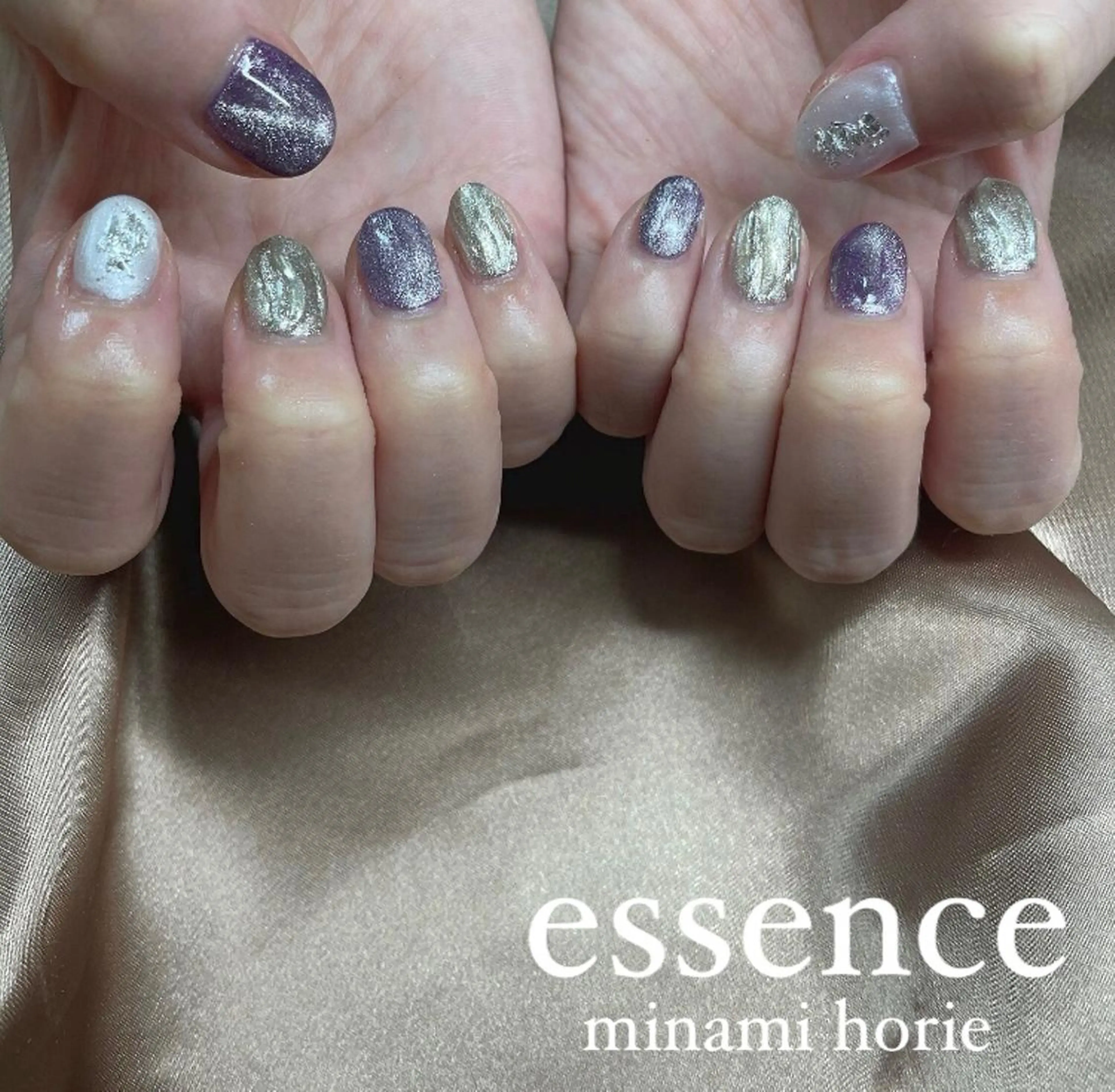 ネイル essence所属・pétit maakoのネイルデザイン